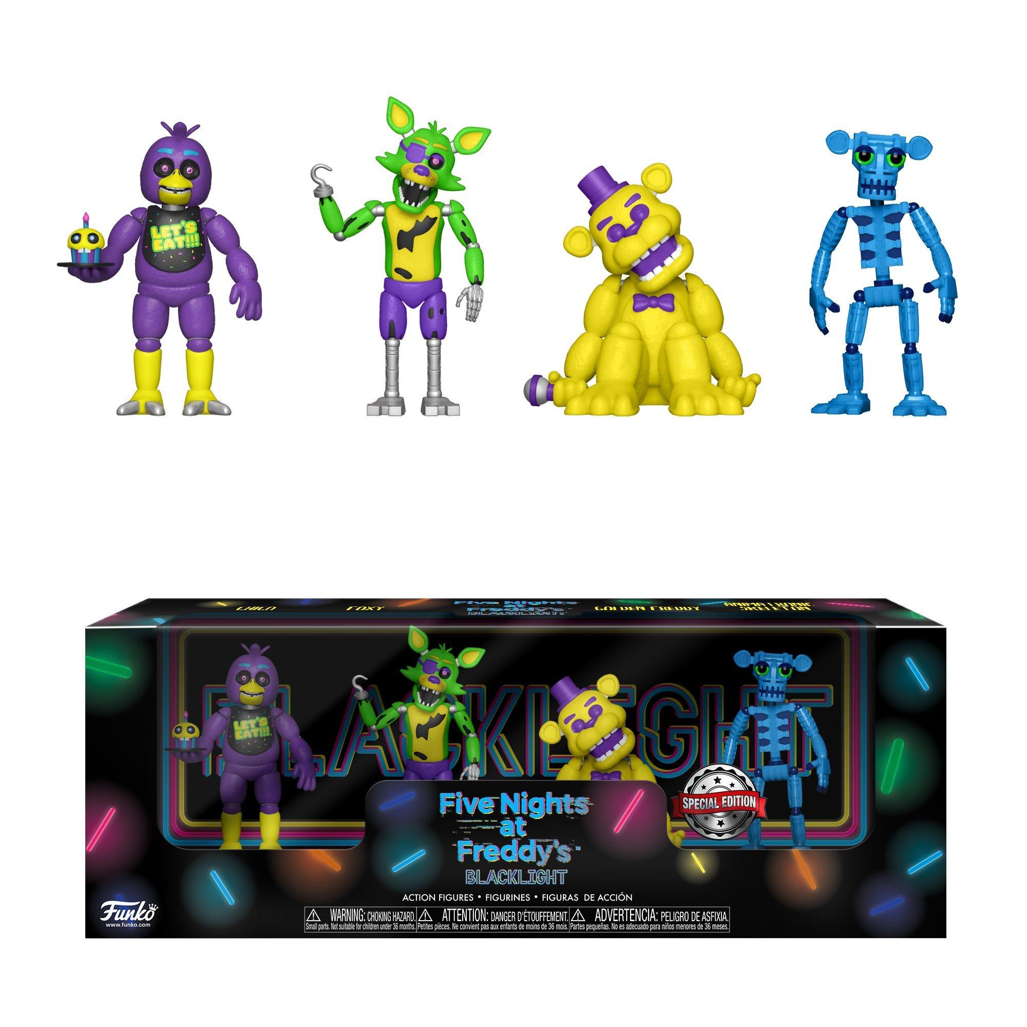 fnaf blacklight figures