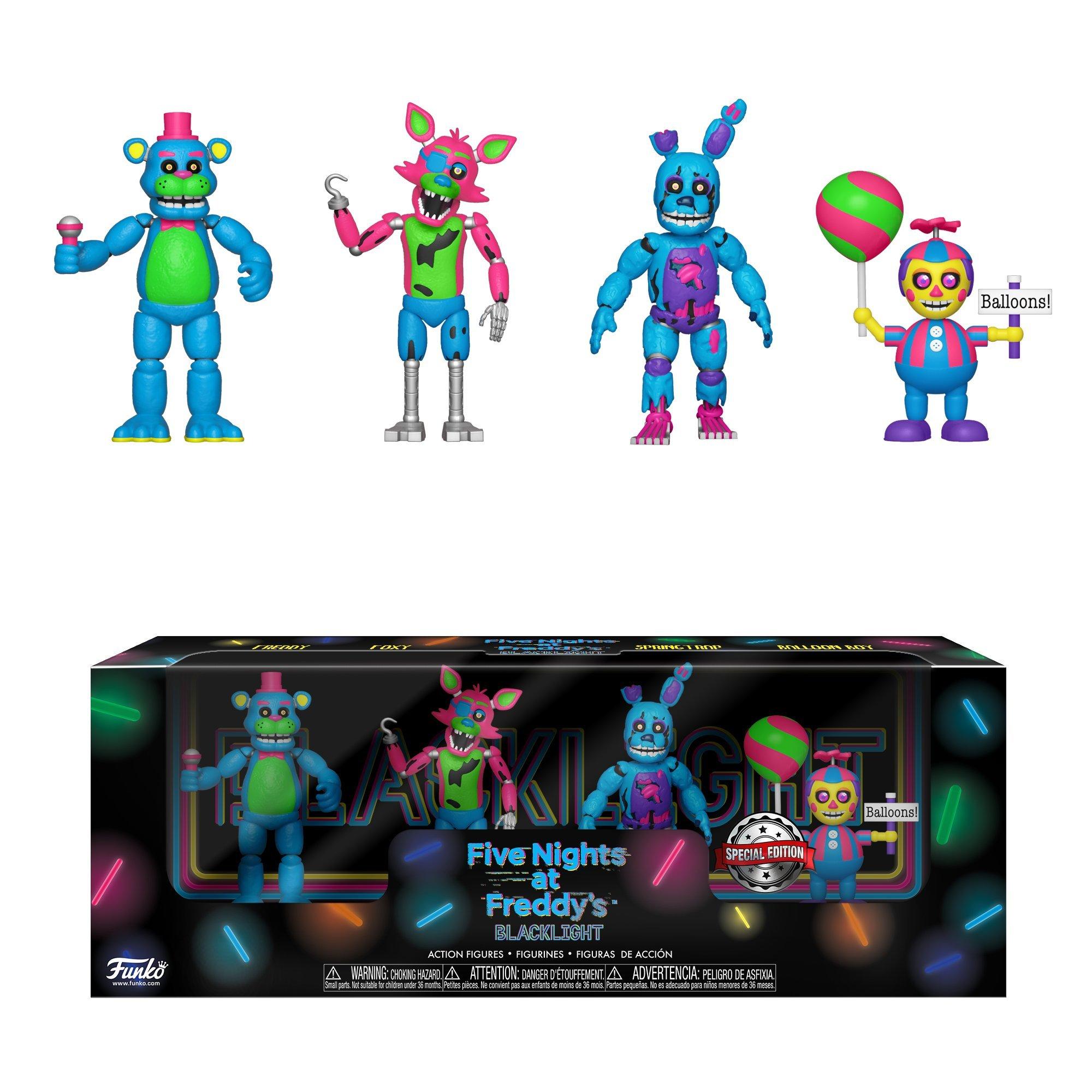 five nights at freddy's action figure set