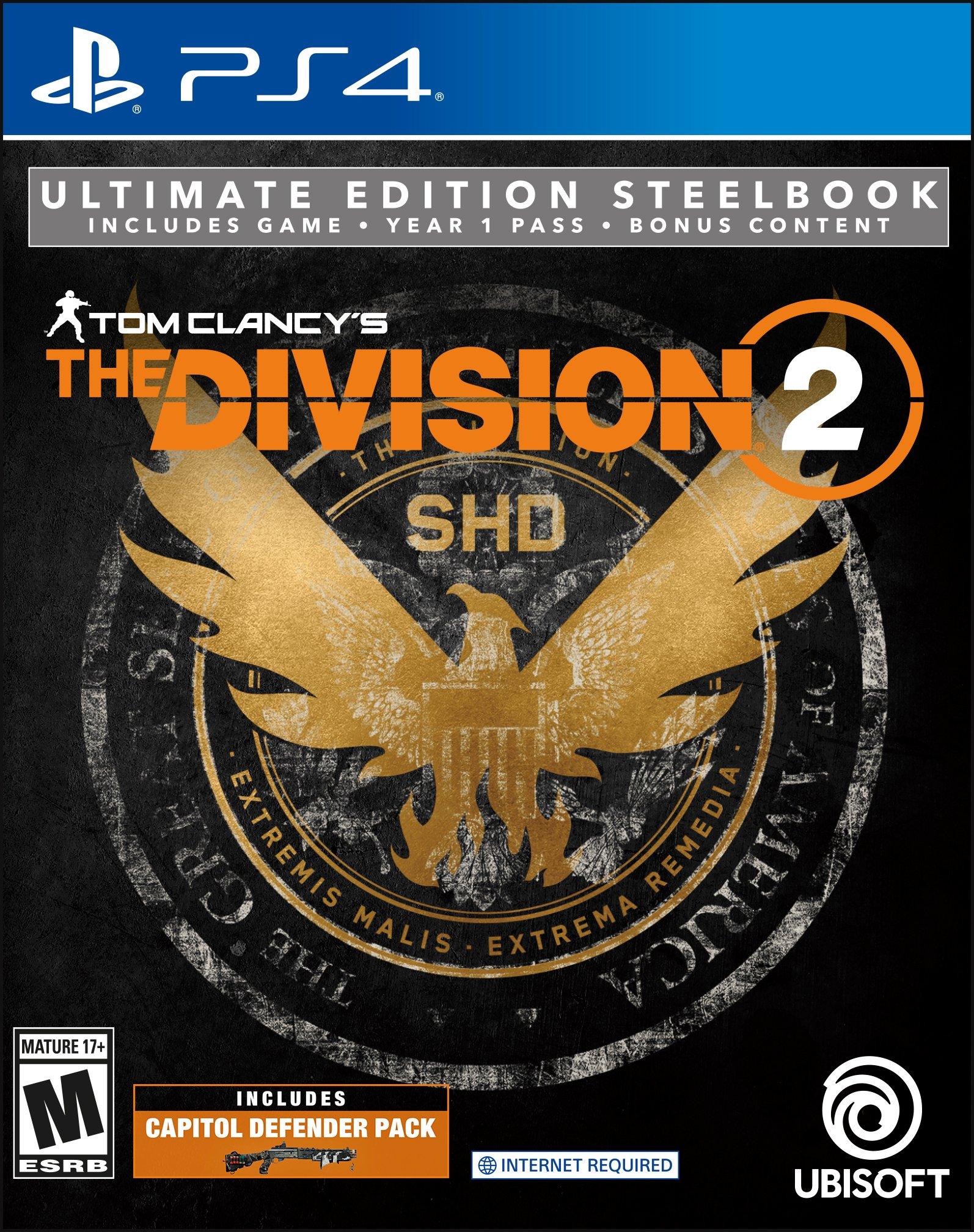 Buy Tom Clancys The Division 2 Washington DC Edition PS4 (Online  Multiplayer Only Game) - GameLoot