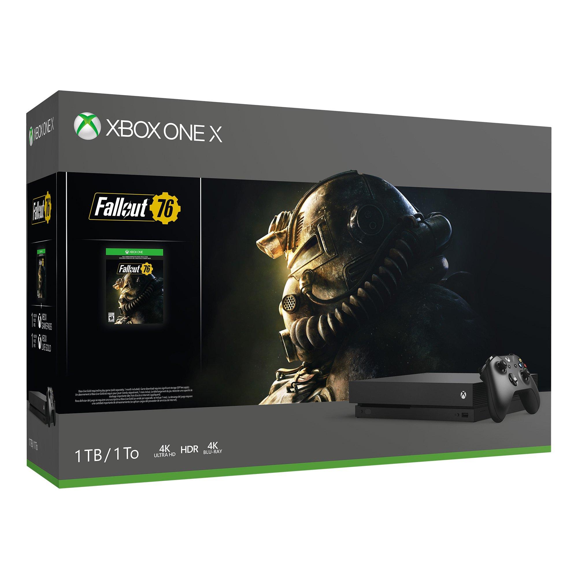 Xbox One X 1tb Fallout 76 Bundle Only At Gamestop Xbox One - 