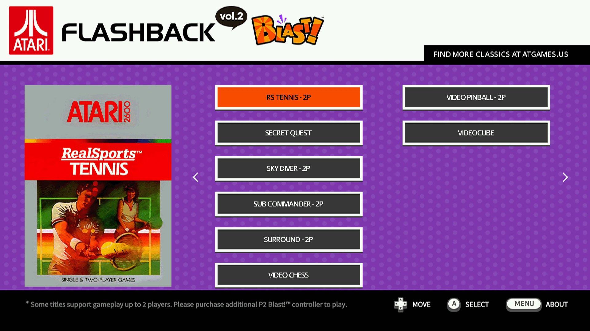Atari Flashback Blast! Volume 2 | Vintage Software | GameStop