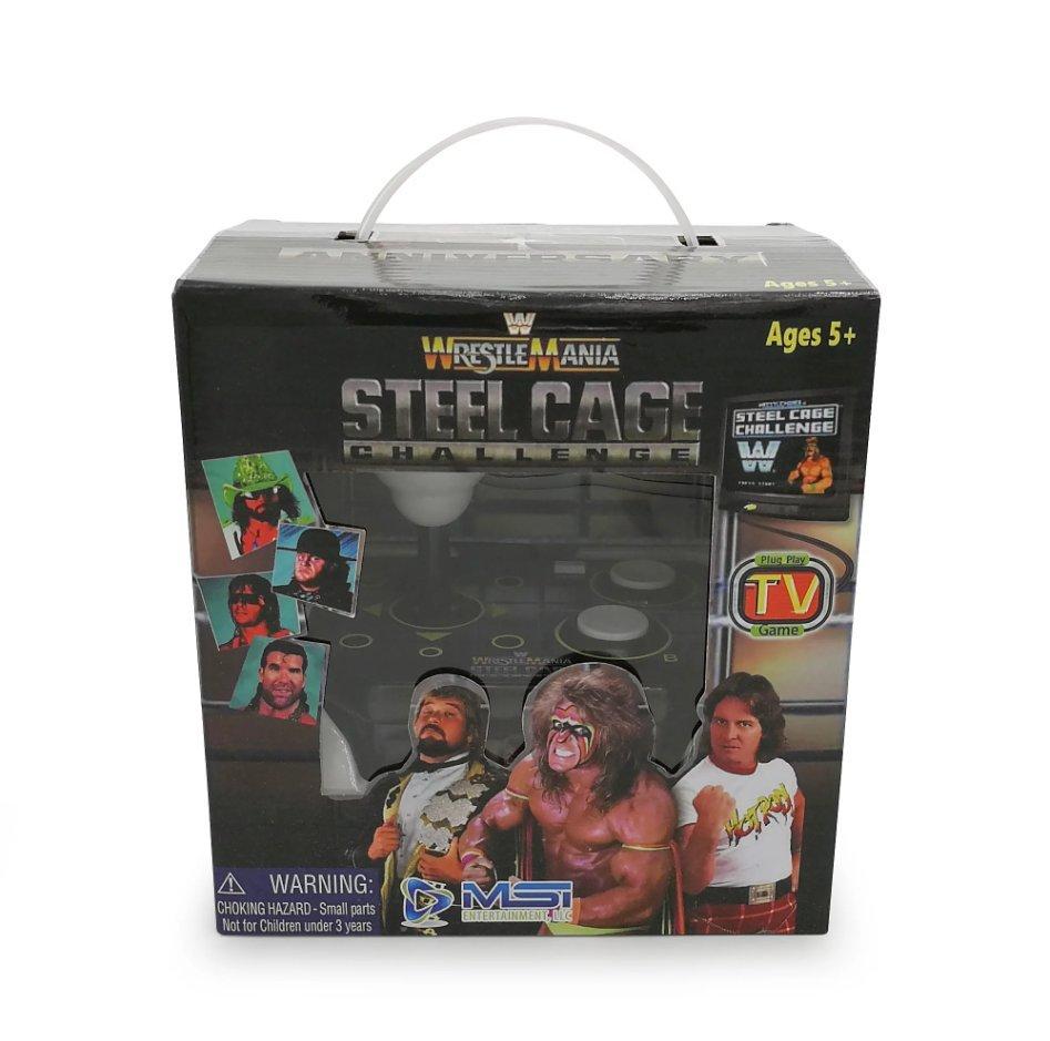 Wrestlemania Steel Cage Challenge Retro Plug and Play TV Arcade