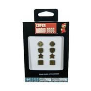Super Mario Bros. Stud Earrings 4 Pack