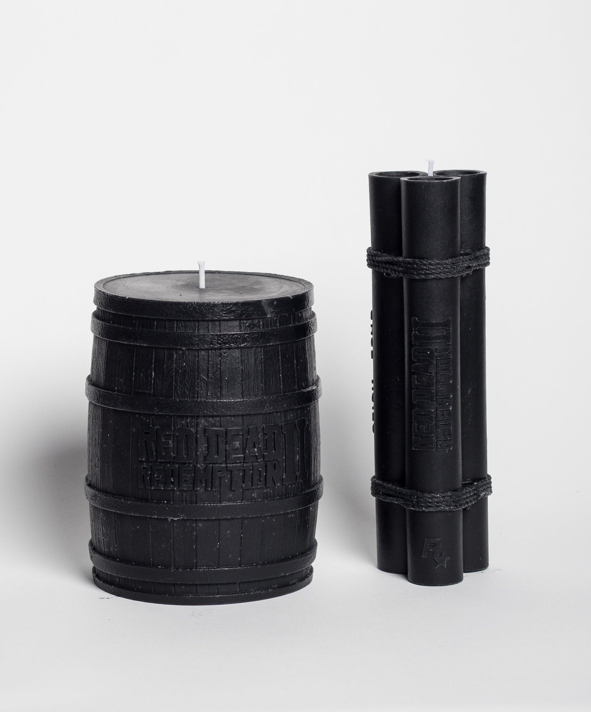 Red Dead Redemption 2 Barrel Candle by Joya Only at GameStop GameStop