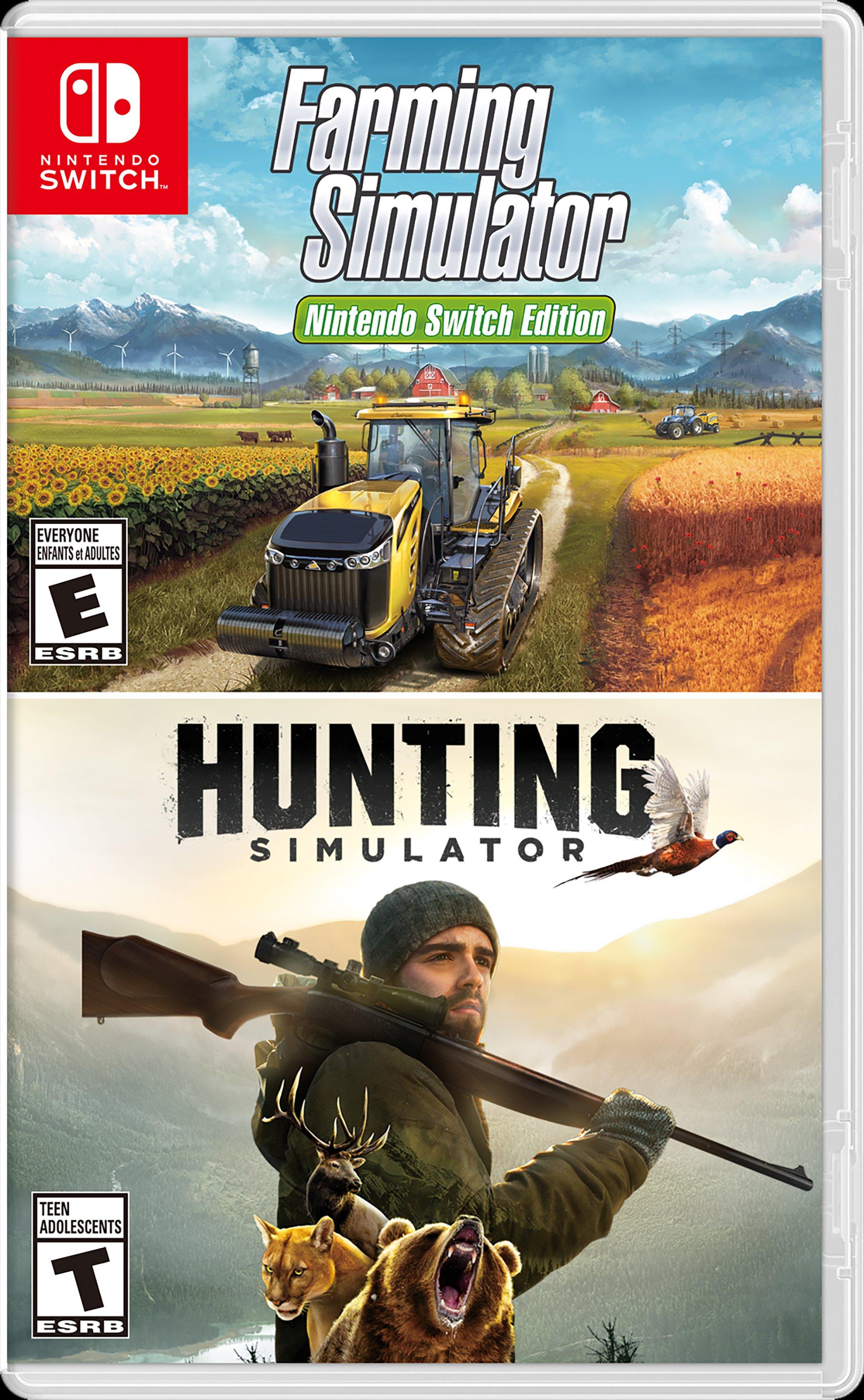 Hunting Simulator Farming Simulator Bundle Only At Gamestop Nintendo Switch Gamestop - 