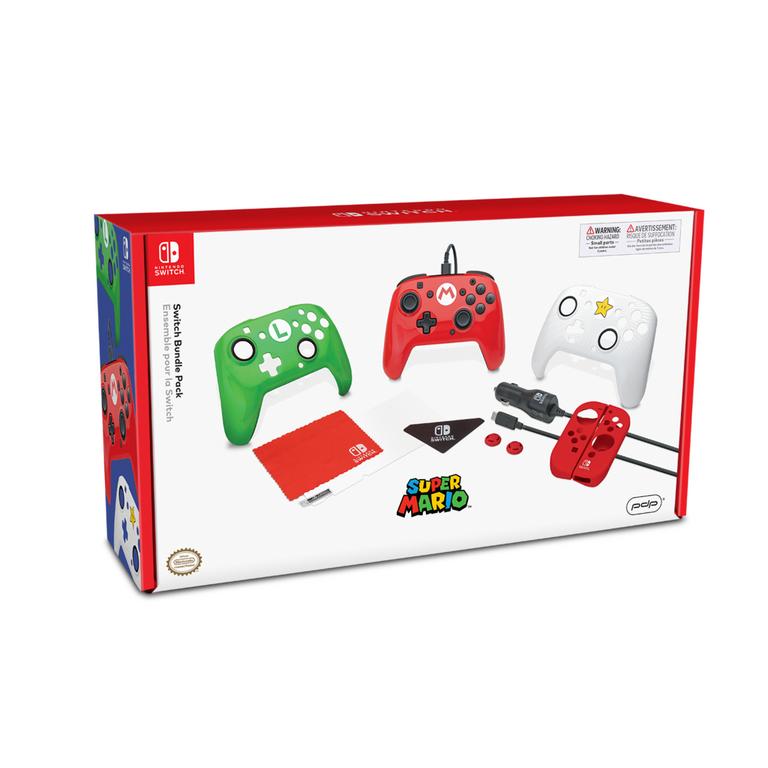 Super Mario Holiday Accessory Bundle For Nintendo Switch Only At Gamestop Nintendo Switch Gamestop