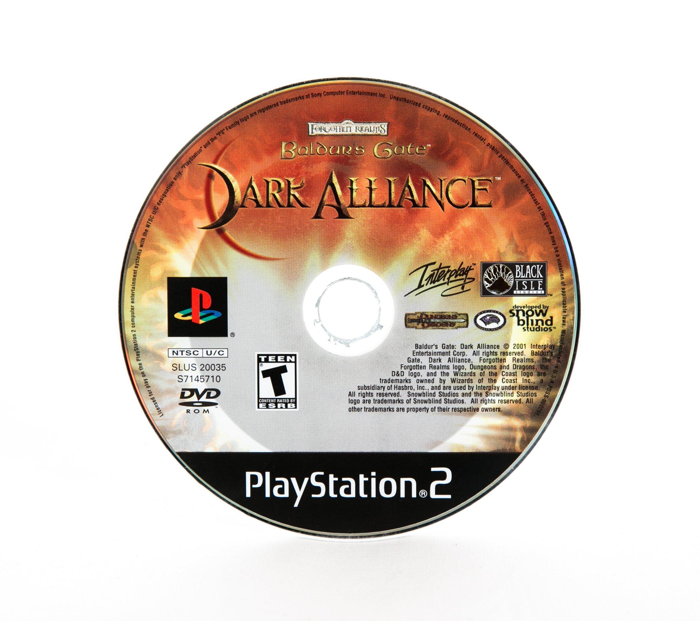 dark alliance playstation 2