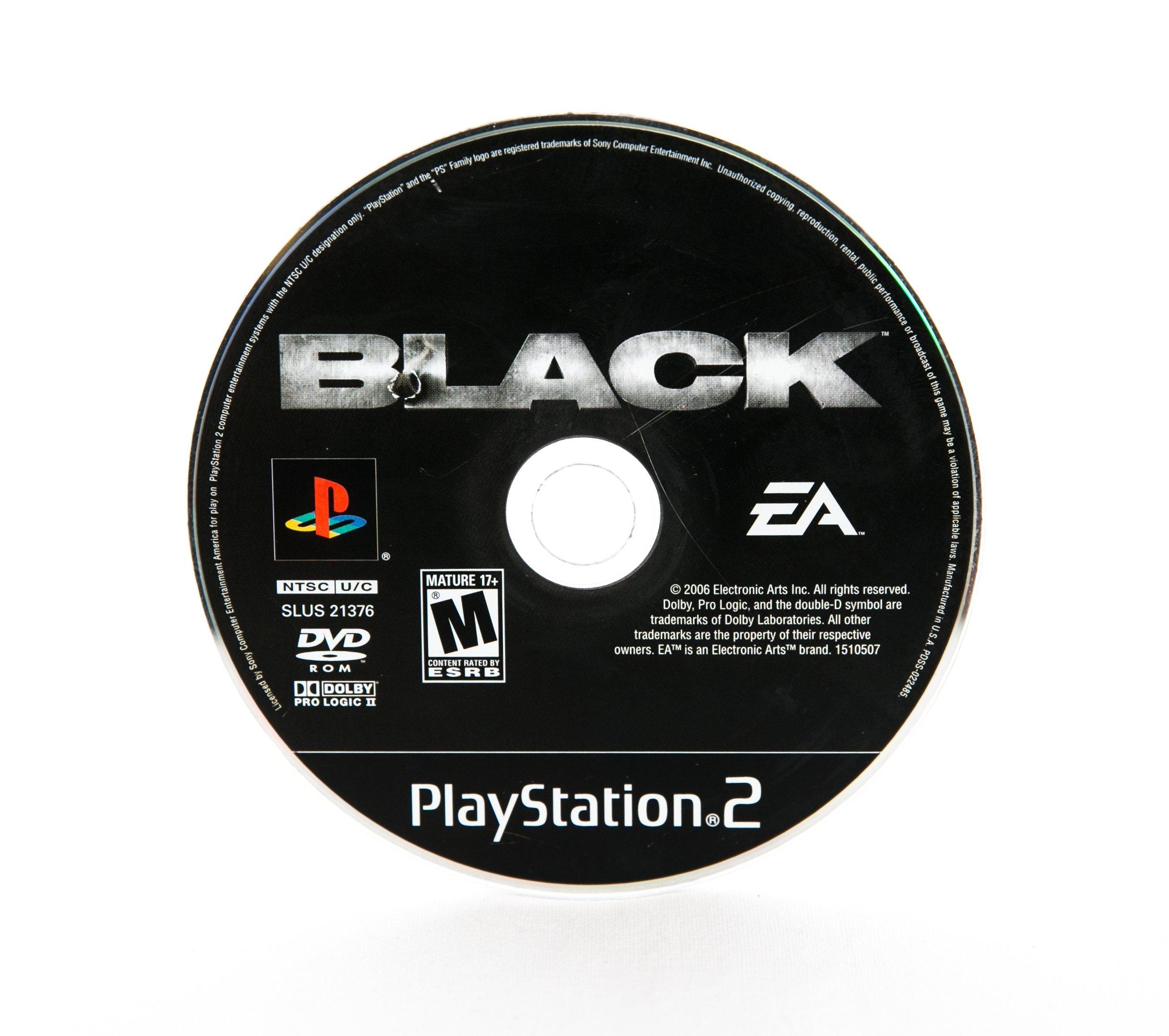 ps2 games black