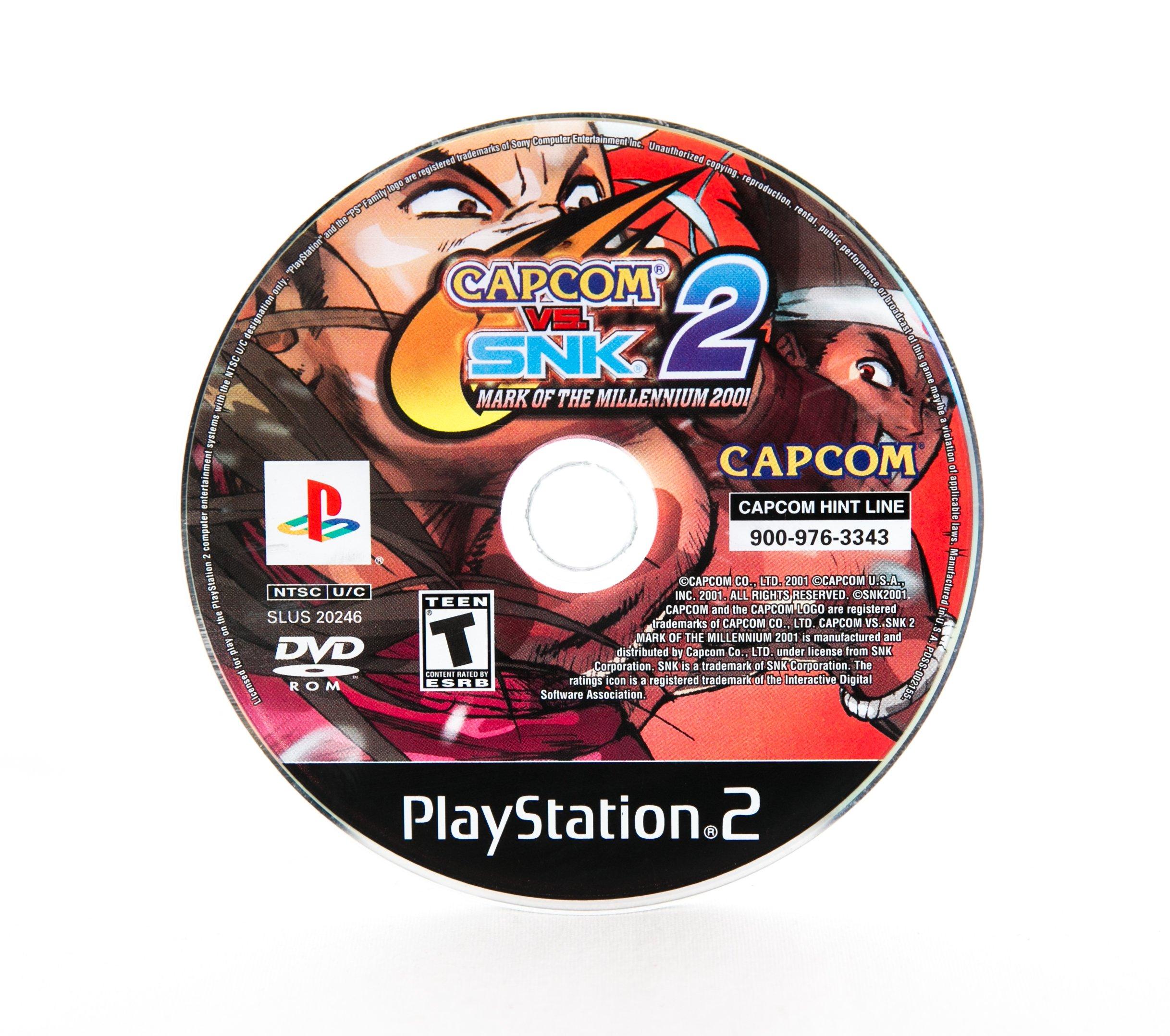 Capcom Vs Snk 2 Mark Of The Millennium 2001 Playstation 2 Gamestop 