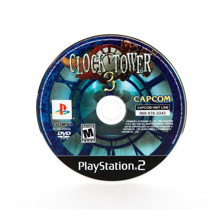 CAPCOM - PS2 クロックタワー3 CLOCK TOWER CAPCOM カプコン 『中古即納』{PS2} クロックタワー3(CLOCK TOWER 3
