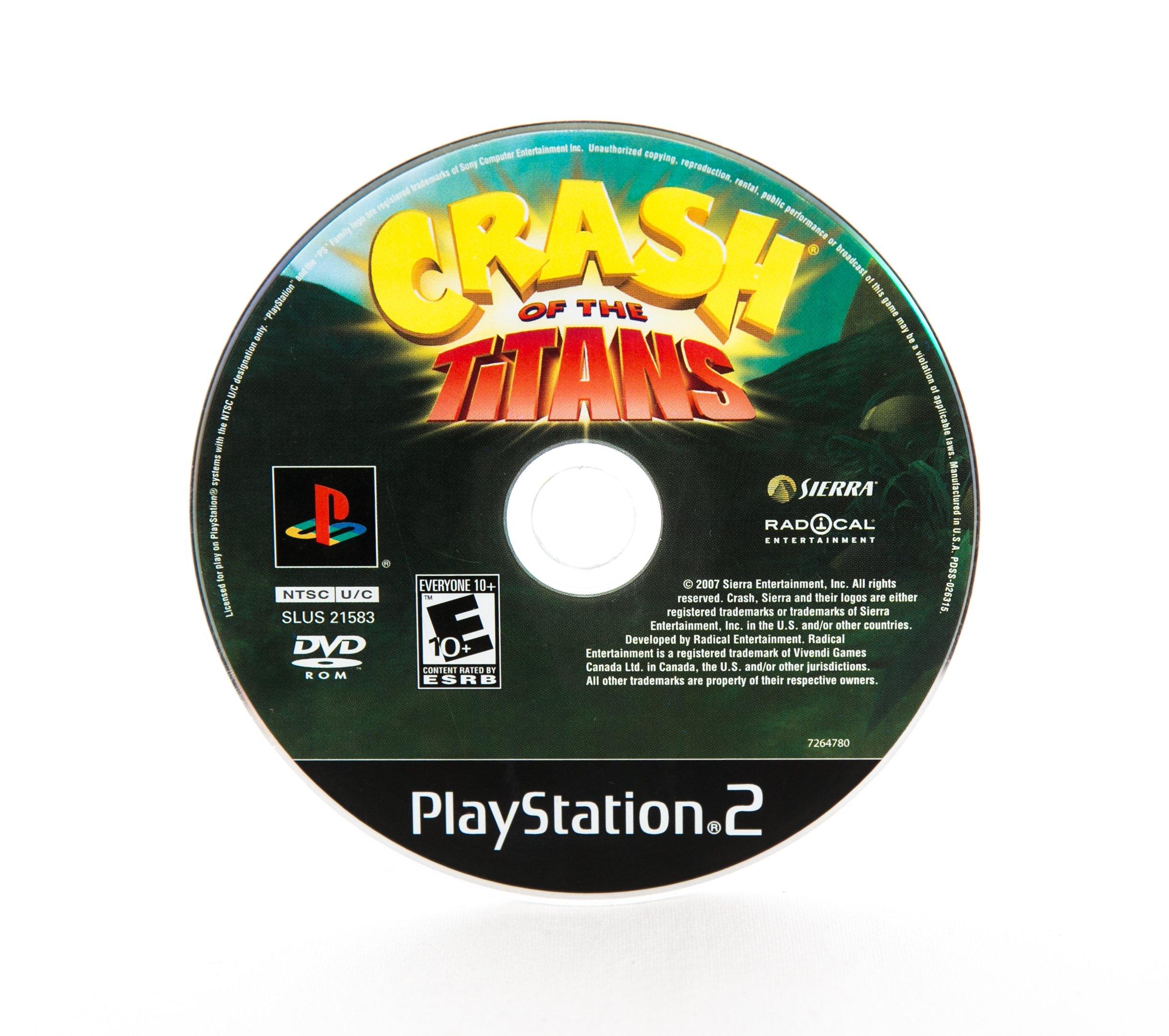 crash of the titans ps2