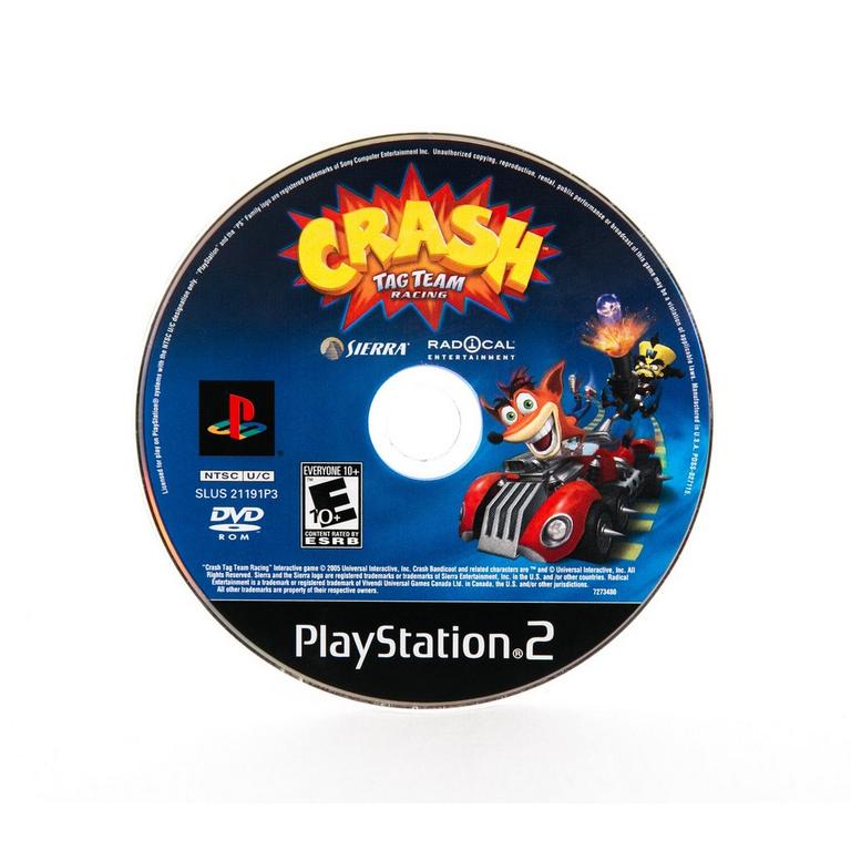 Crash Tag Team Racing (Xbox) – Jeu PAL Complet – Édition Bandicoot – Sierra 2005