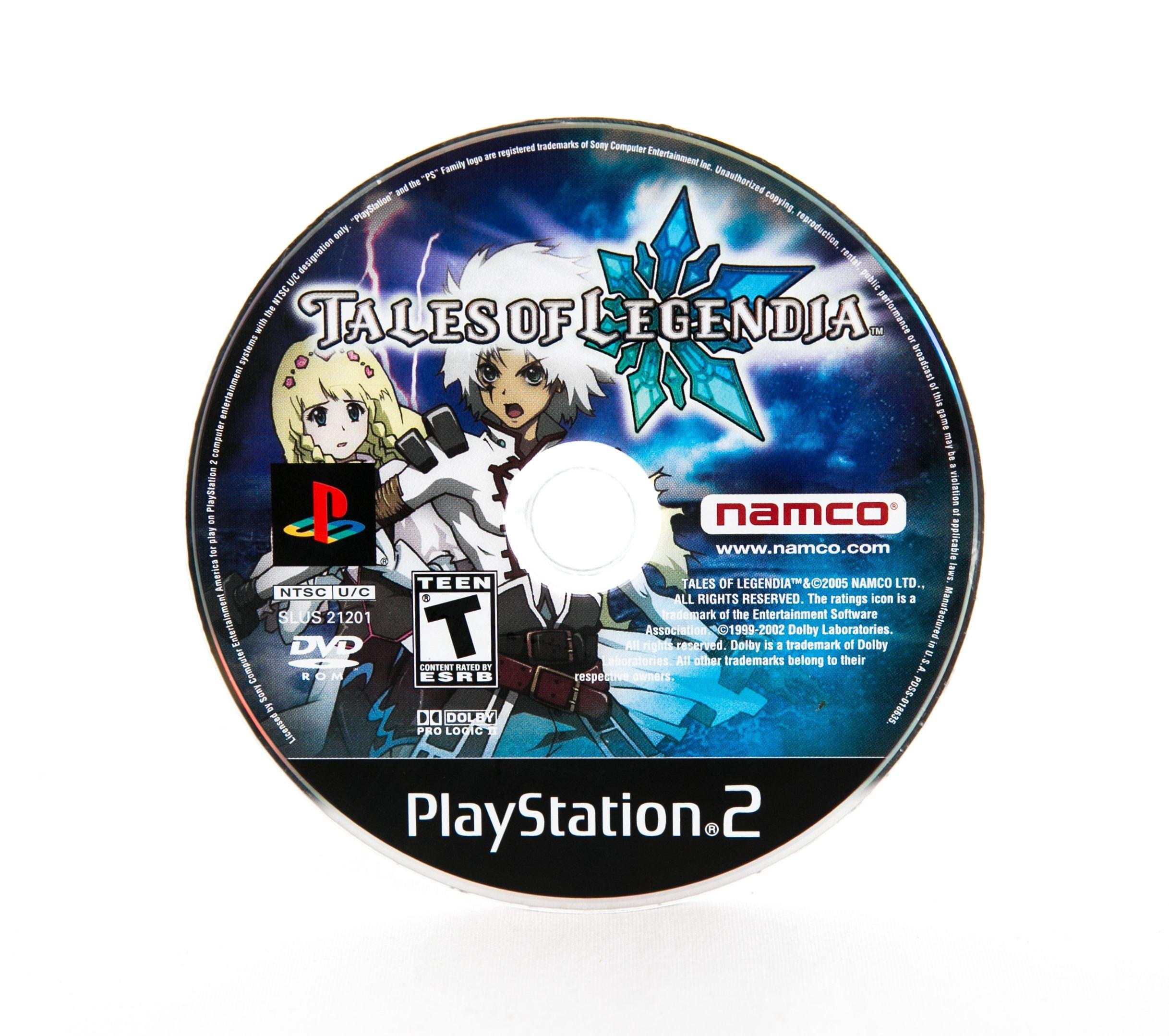 Tales of Legendia (USA+UNDUB) PS2 ISO - CDRomance