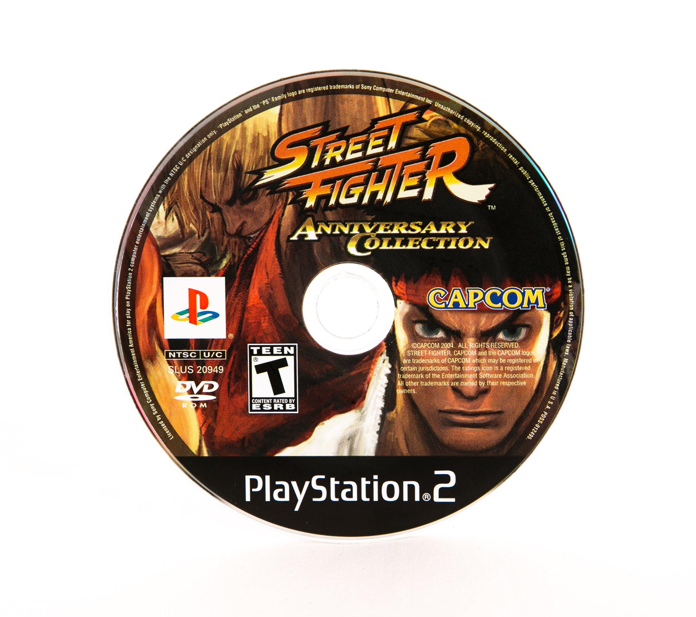 street fighter anniversary collection ps2