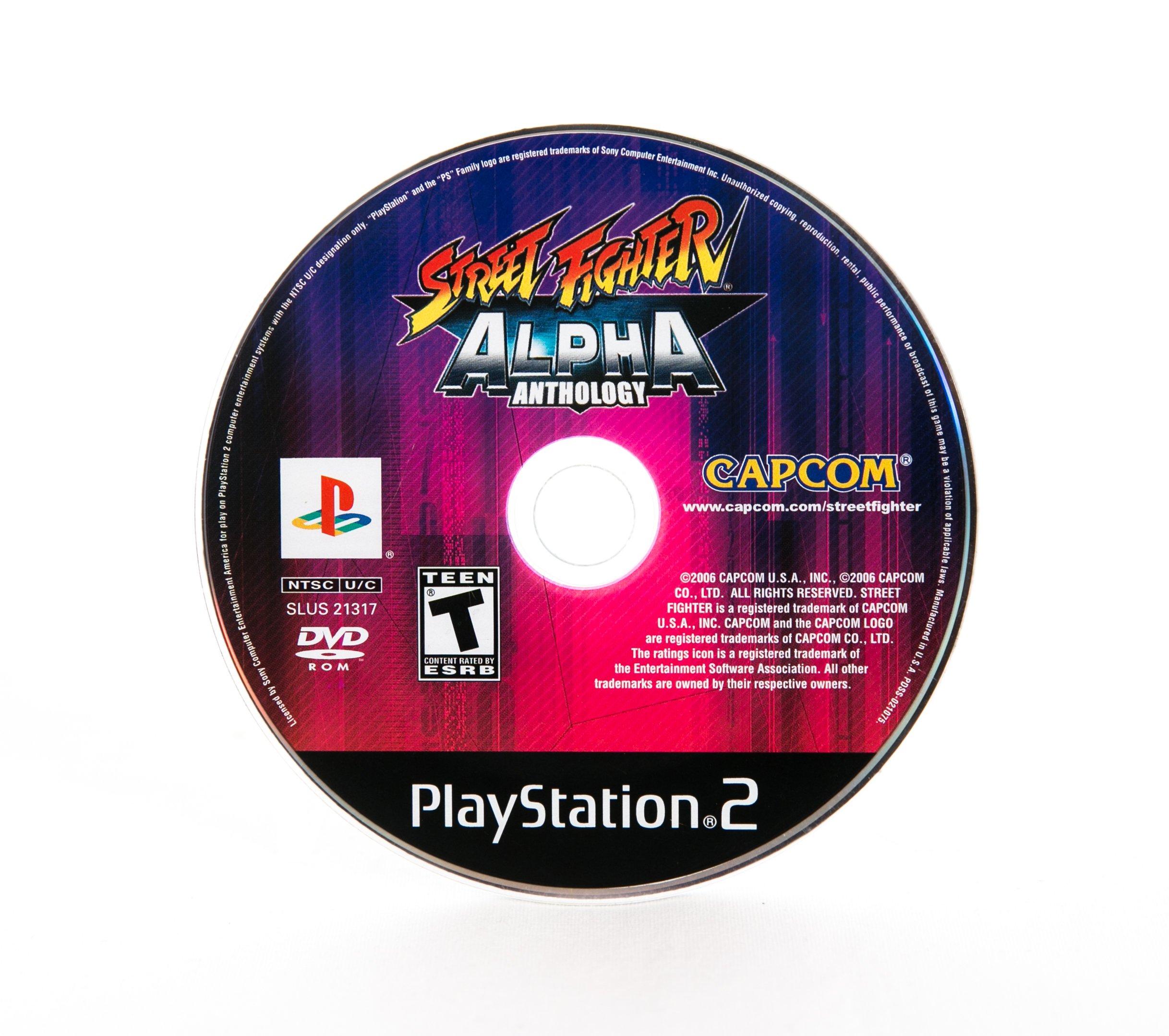  Street Fighter Alpha Anthology - PlayStation 2 : Video Games