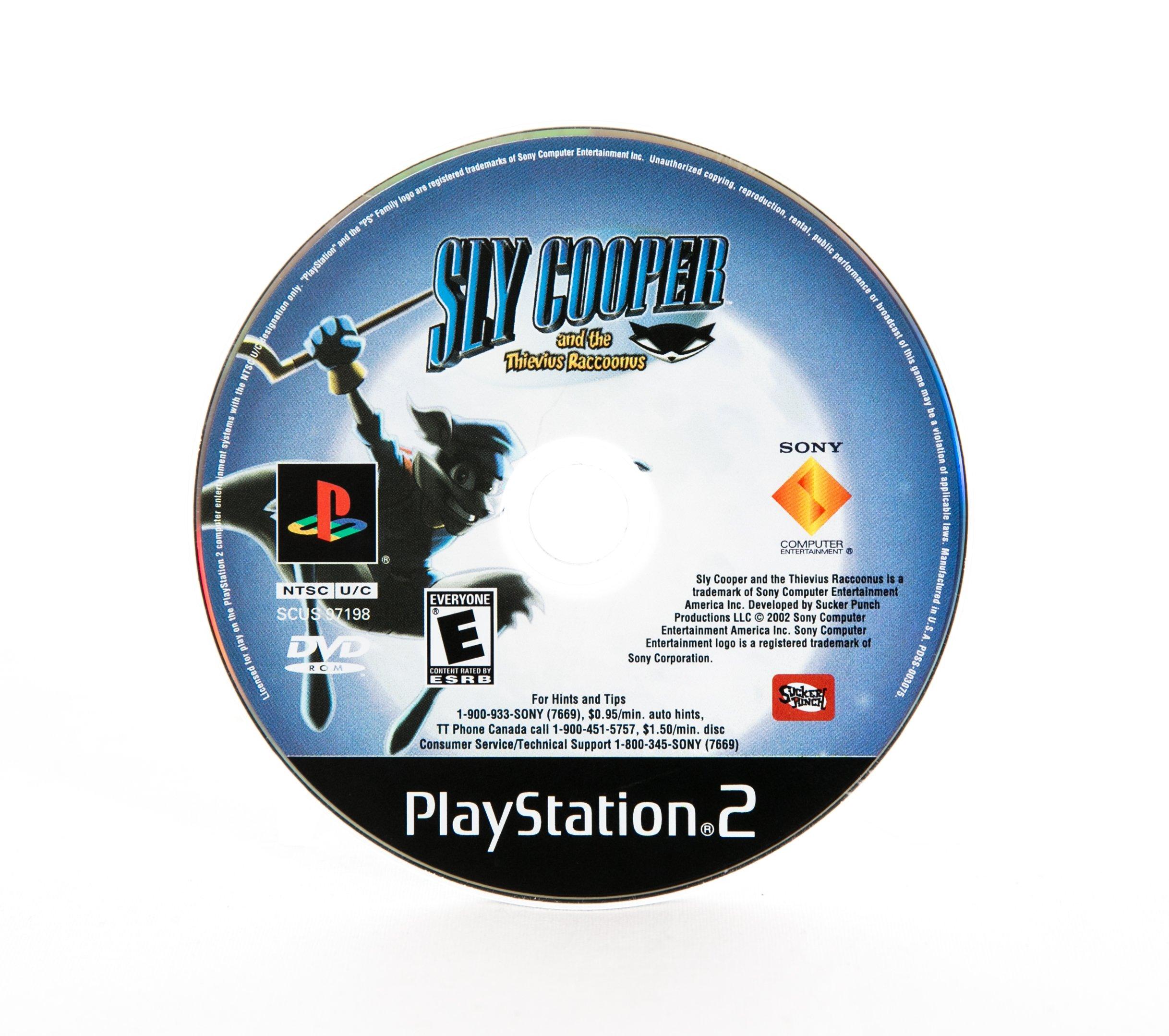 Sly Cooper Games for PS2 