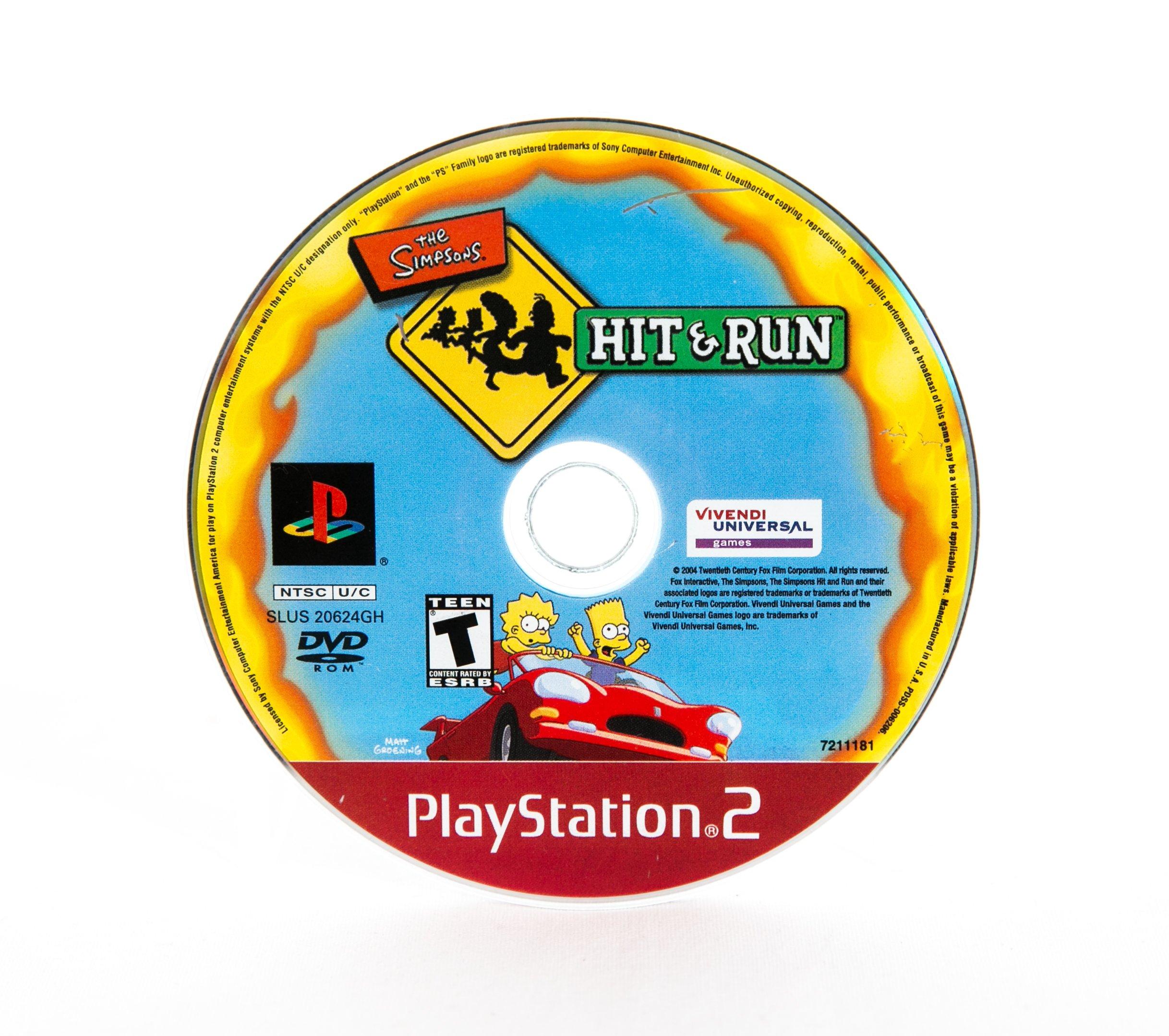 The Simpsons Hit & Run, Vivendi, PlayStation 2, [Physical], VIV72111 