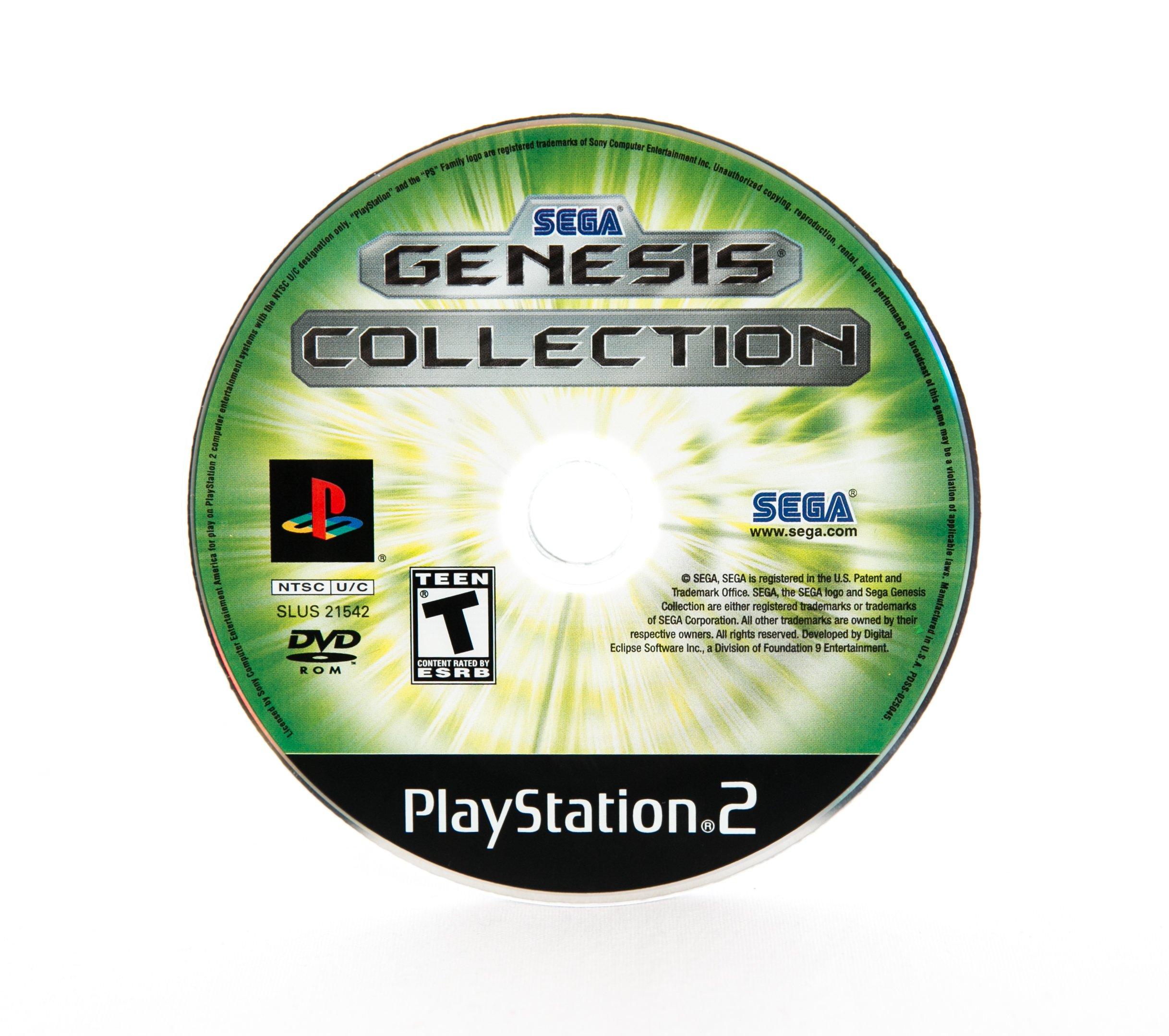 Sega genesis best sale collection ps2