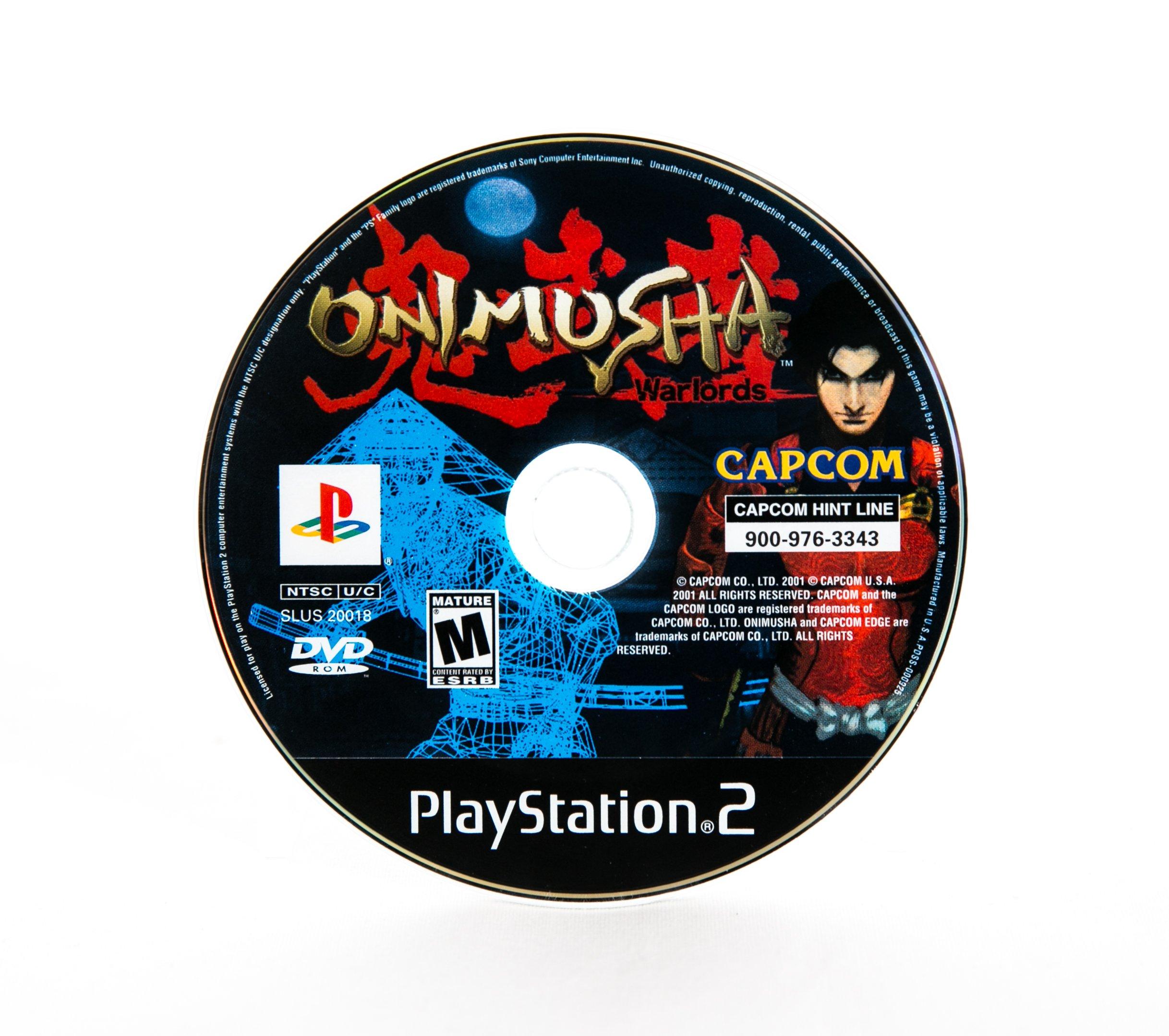 onimusha warlords ps2