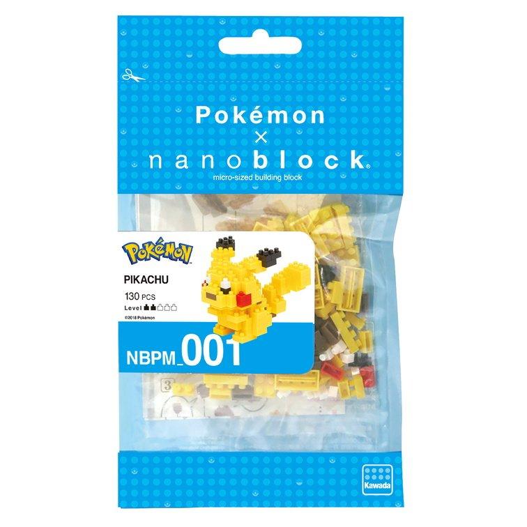 Nanoblock Pokemon Pikachu Building Set | GameStop