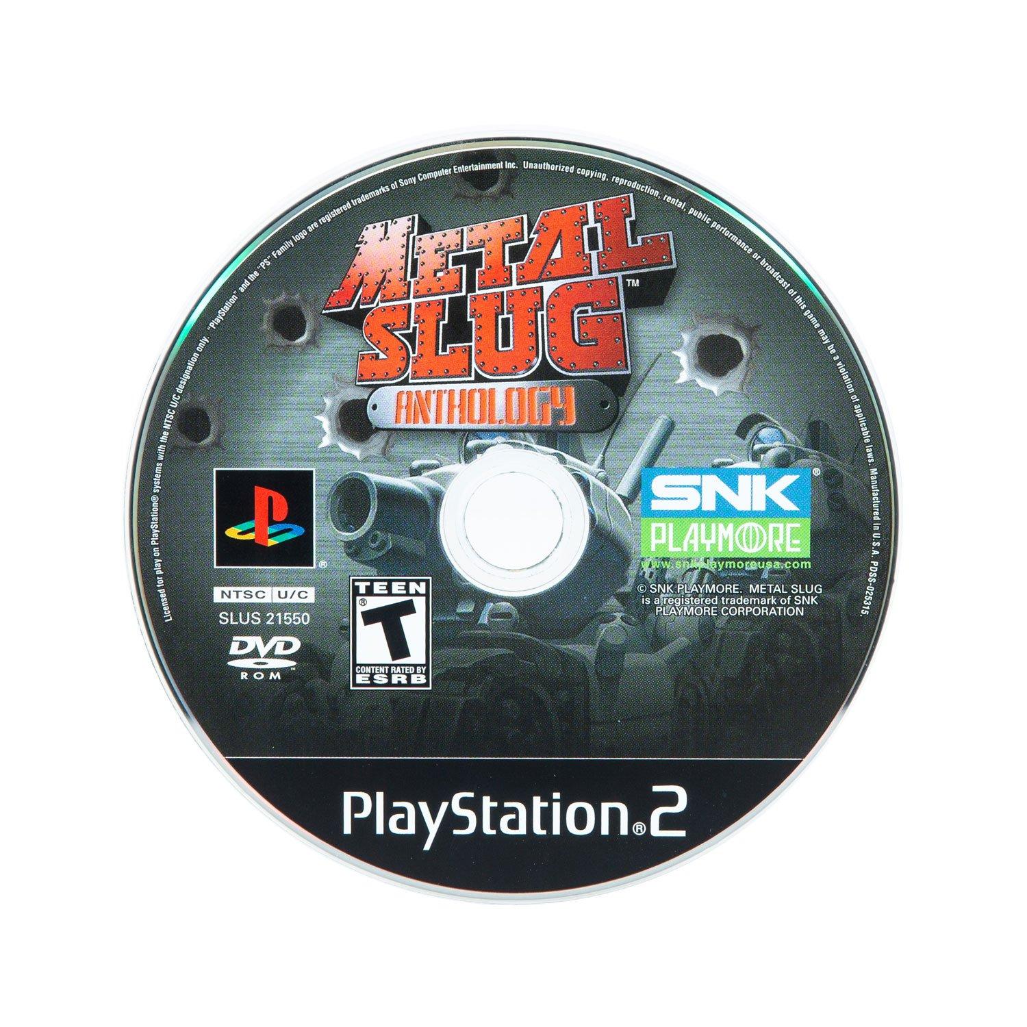 metal slug anthology ps2