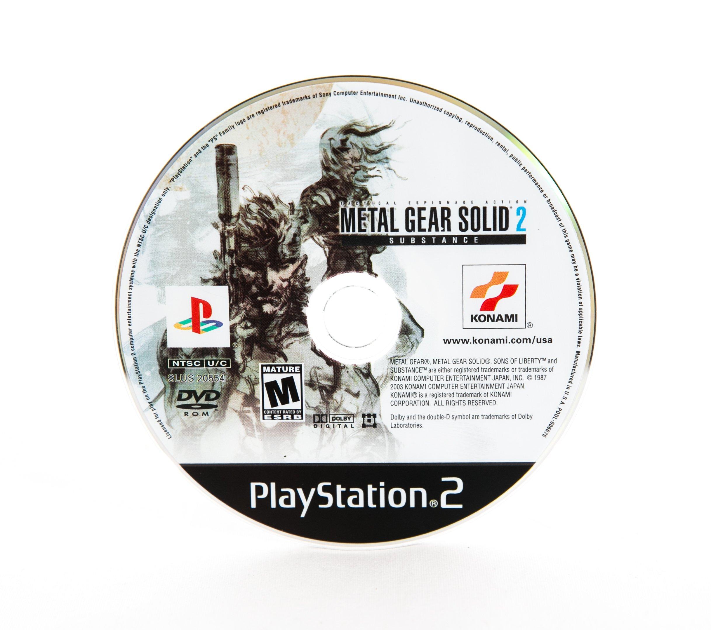 Metal Gear Solid 2: Substance (Sony PlayStation 2, 2003) for sale online