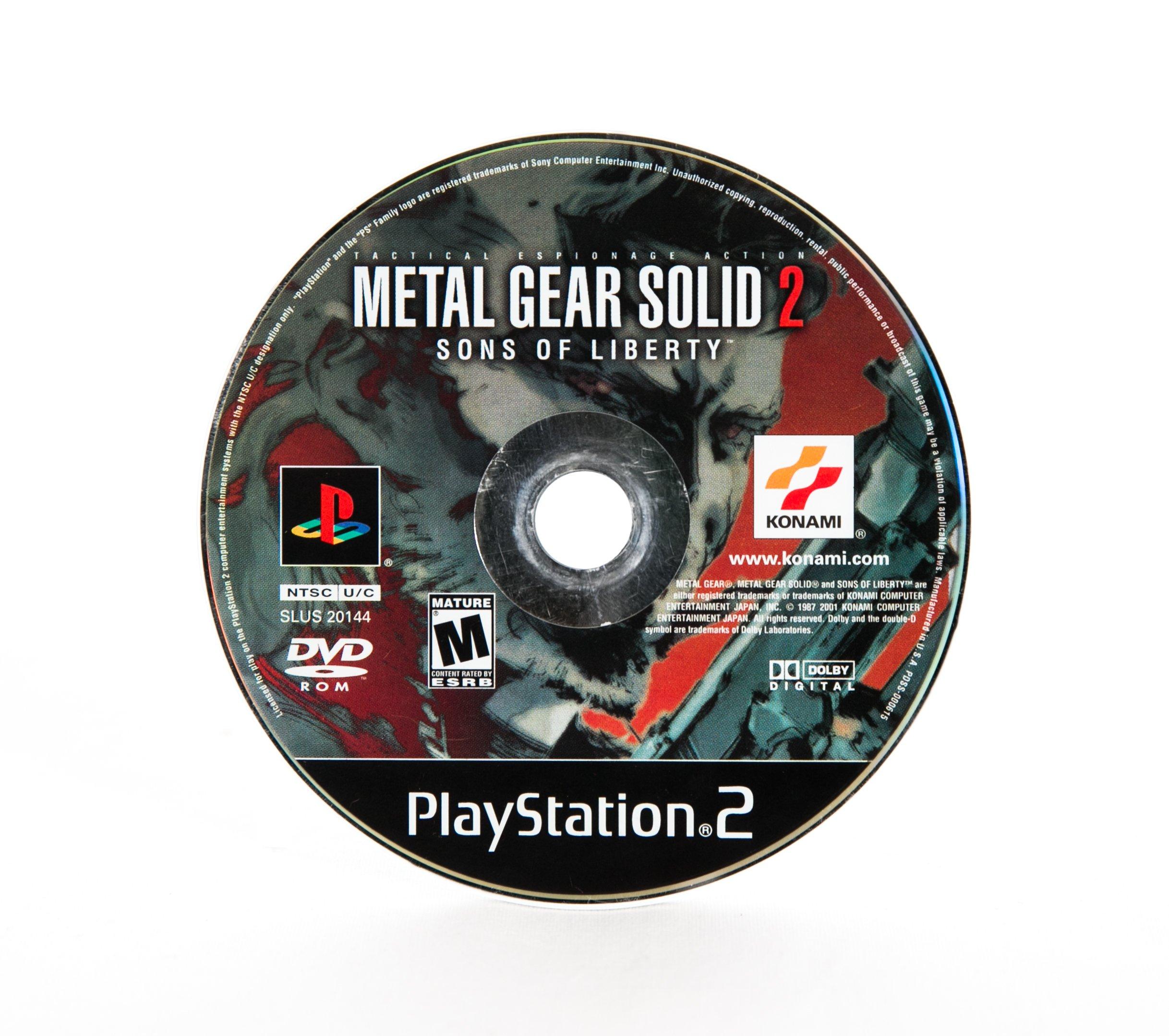 Metal Gear Solid PlayStation 2 PS2 Game For Sale