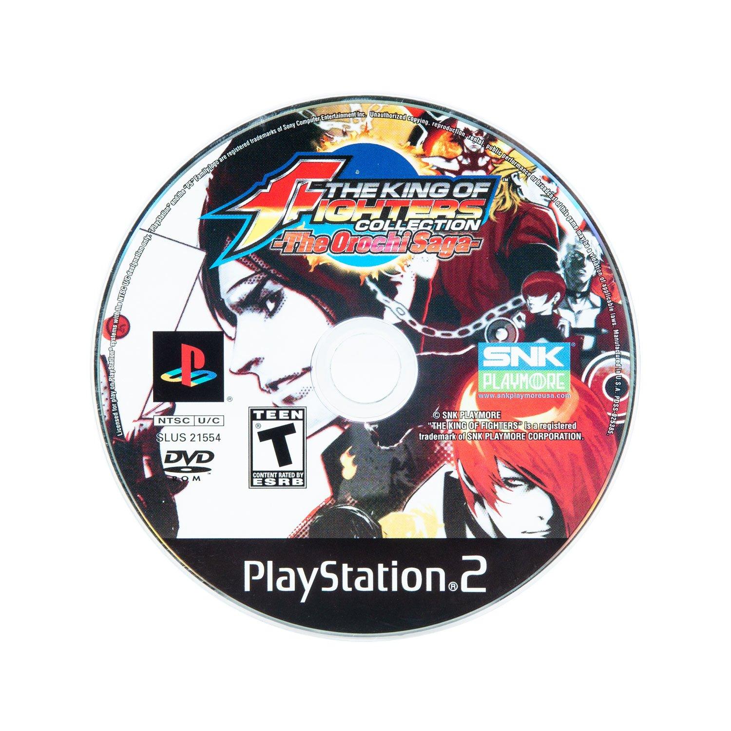 The King Of Fighters 10 In 1 - Dvd - Ps2 Playstation 2