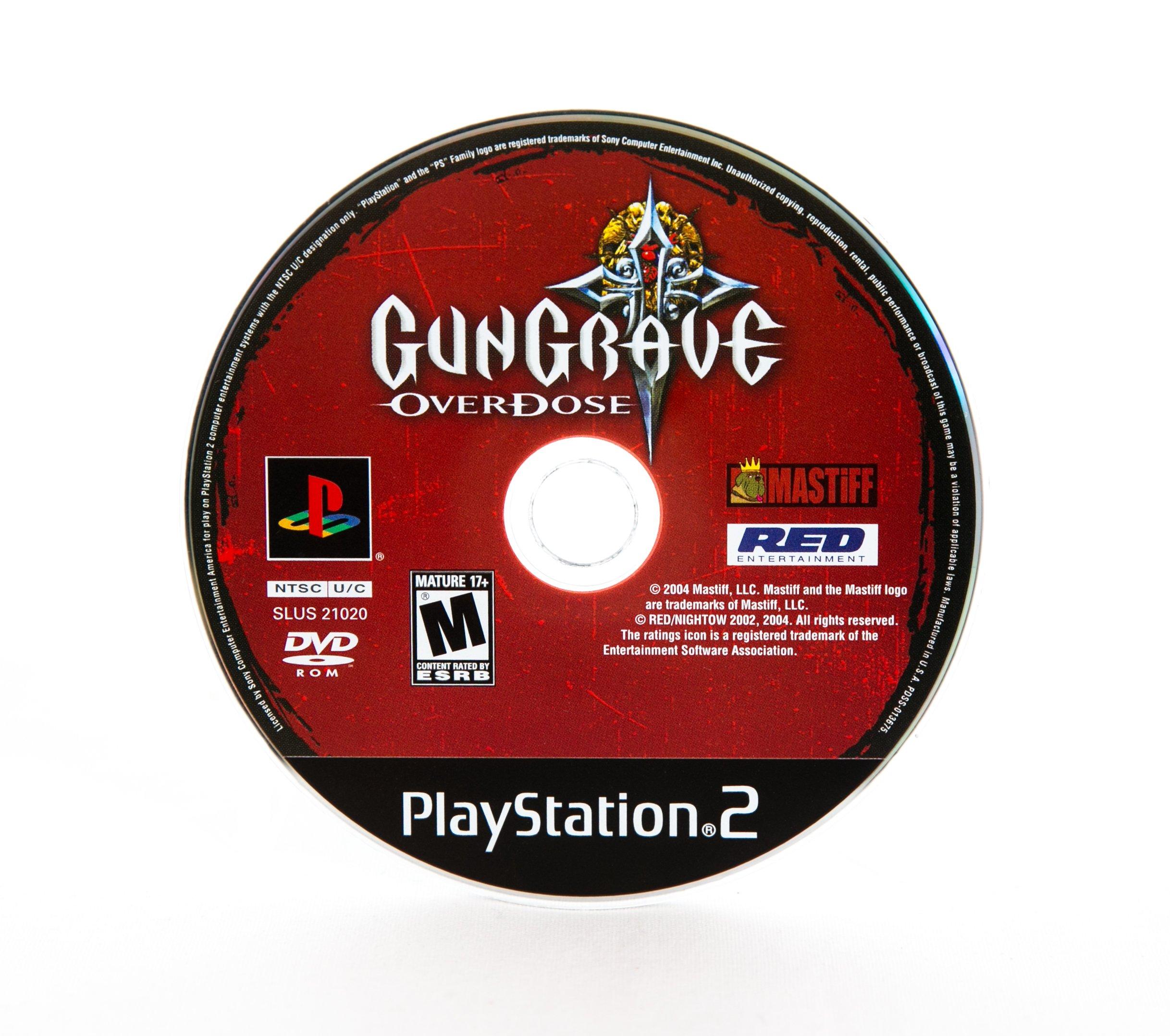 Gungrave: Overdose (PS2) chip de DVD - AliExpress