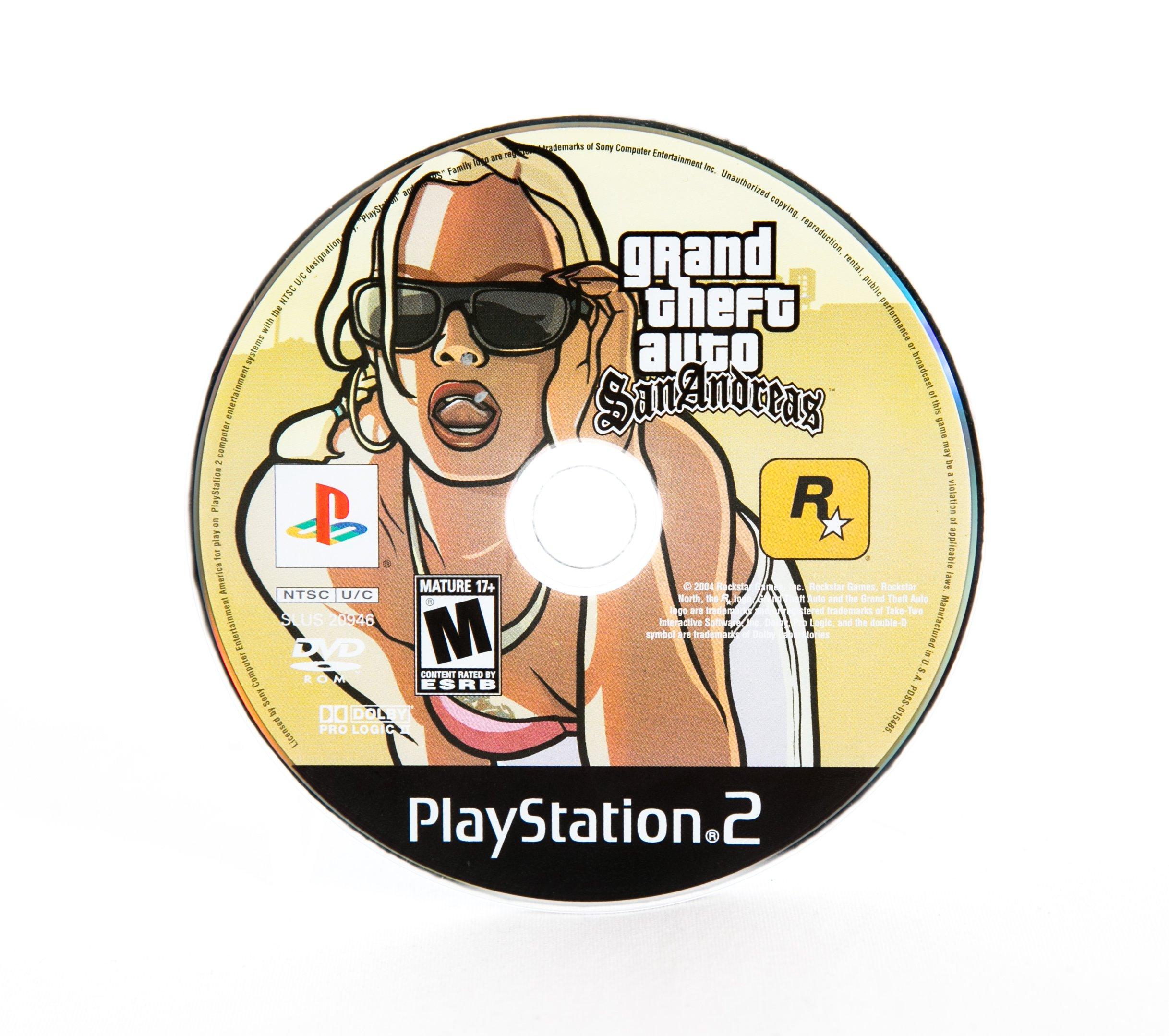 Grand Theft Auto San Andreas PS2 Game For Sale