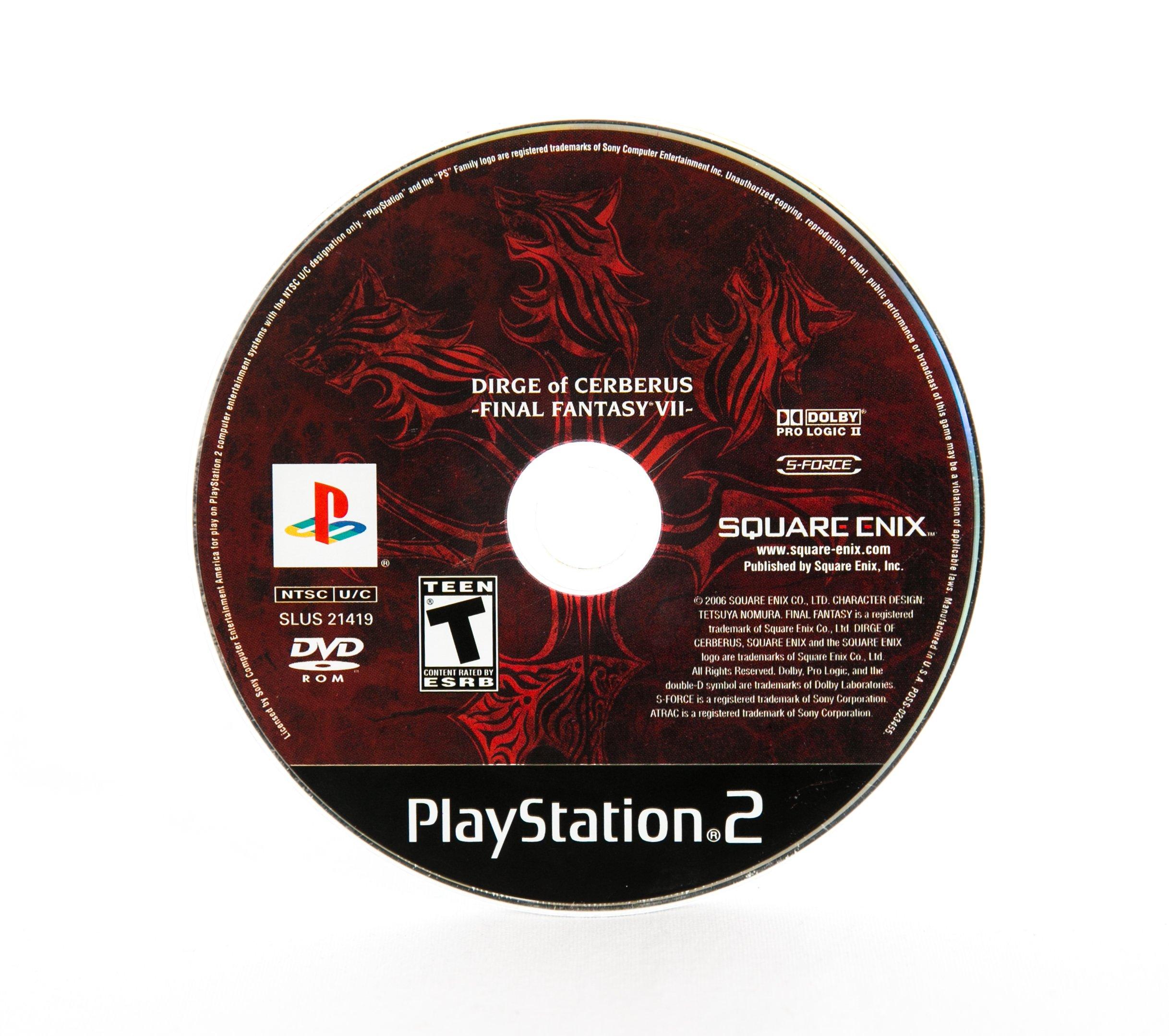 Final Fantasy VII: Dirge of Cerberus - PlayStation 2 