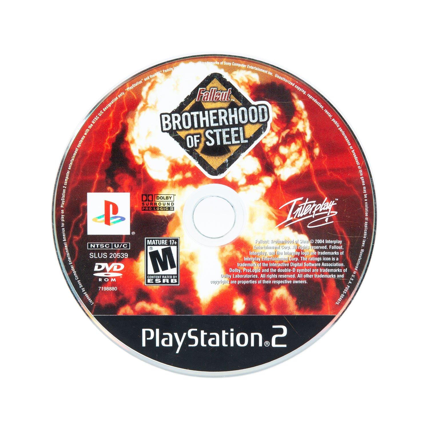 fallout brotherhood of steel ps2