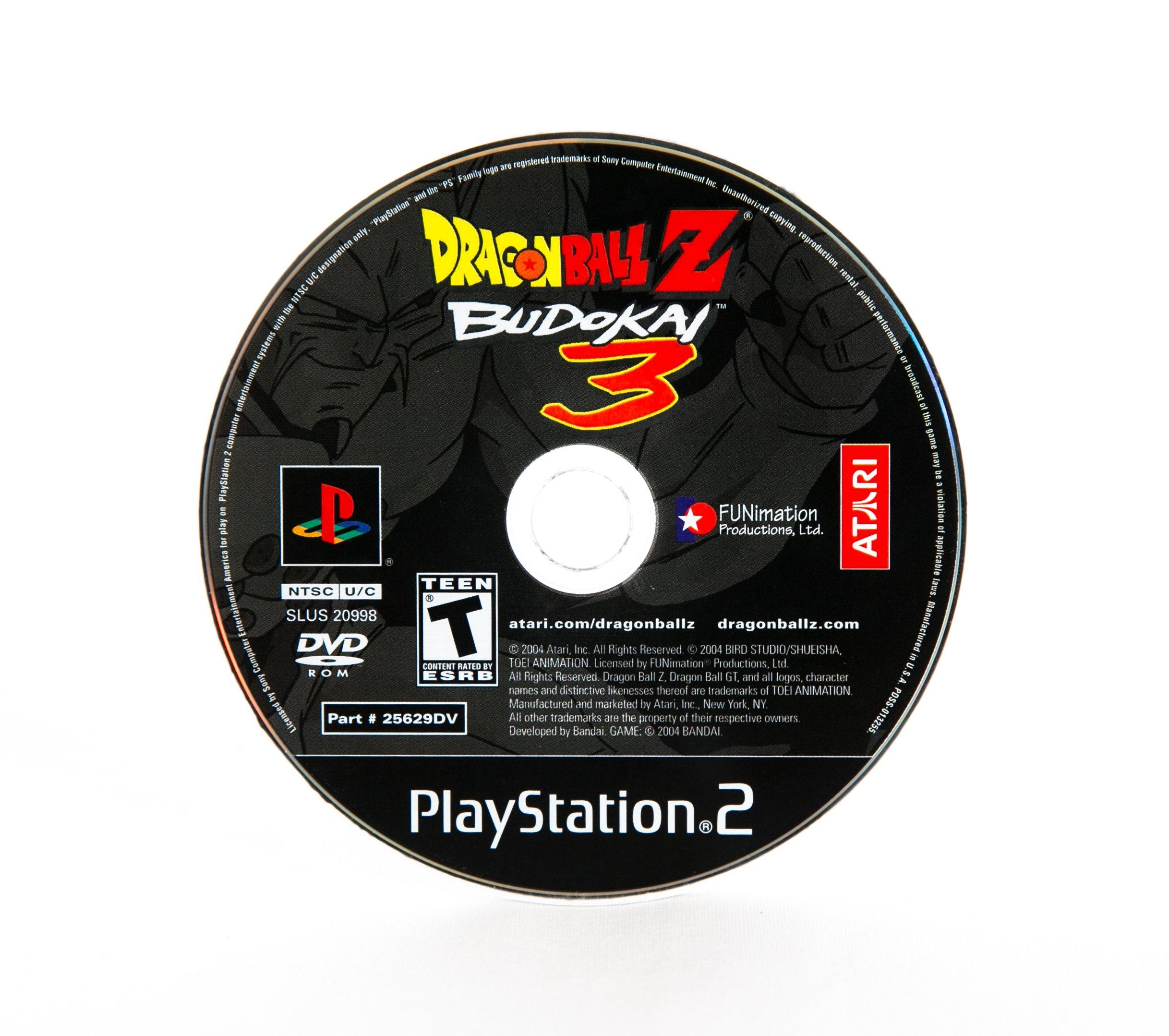 dragon ball z tenkaichi 3 ps2