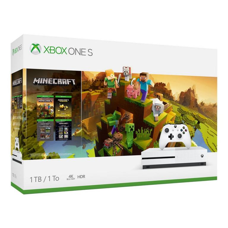 Xbox One S Minecraft Creator Bundle 1TB