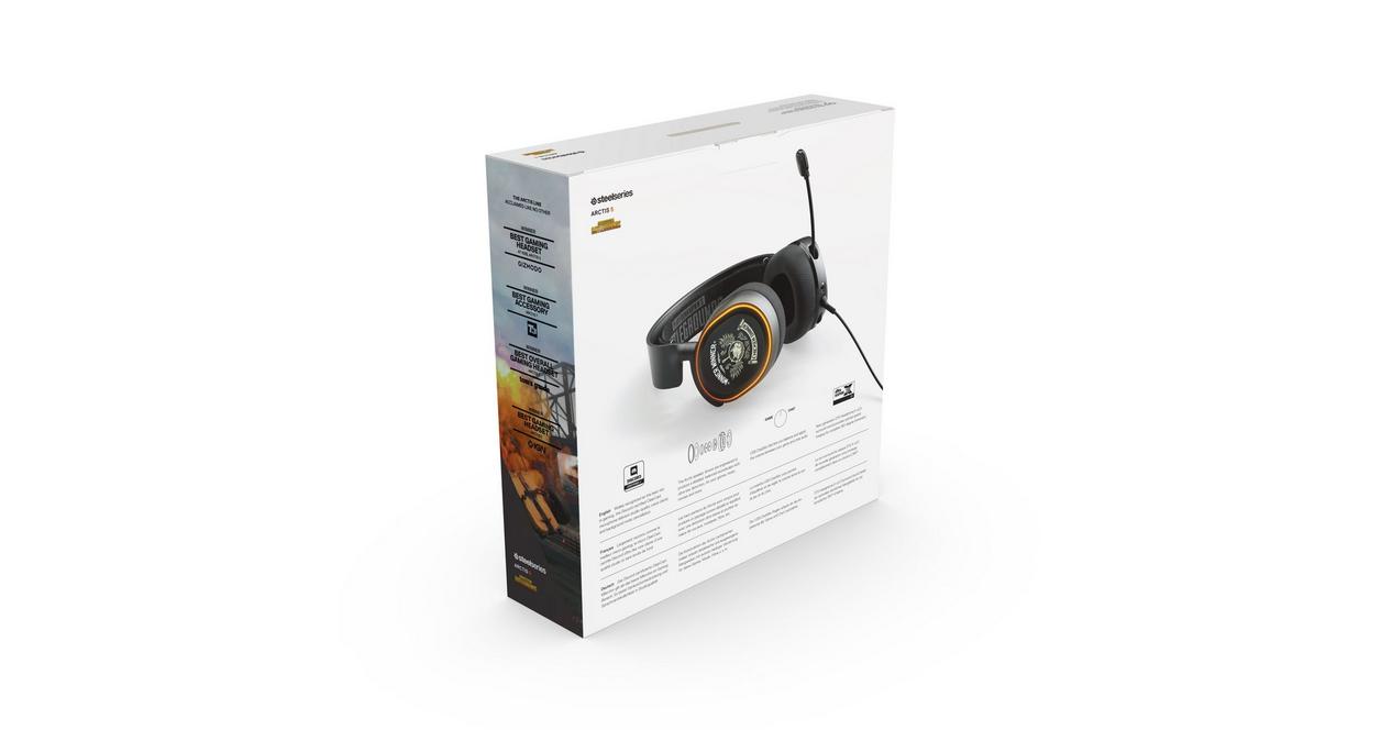 ヘッドホン SteelSeries Arctis 5 PUBG Edition SteelSeries Arctis 5 PUBG Edition Wired Gaming Headset