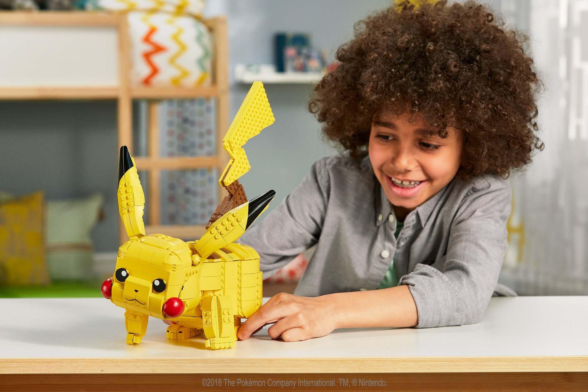 mega construx pokemon jumbo pikachu