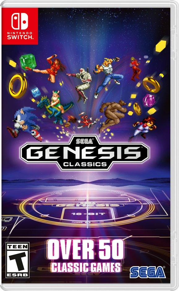 sega genesis classics game list switch