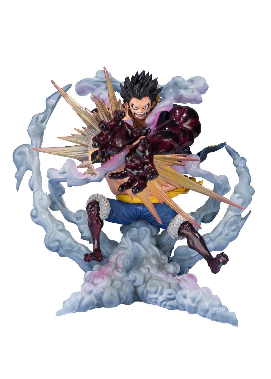 One Piece Monkey D Luffy Gear 4 Leo Bazooka Action Figure Gamestop