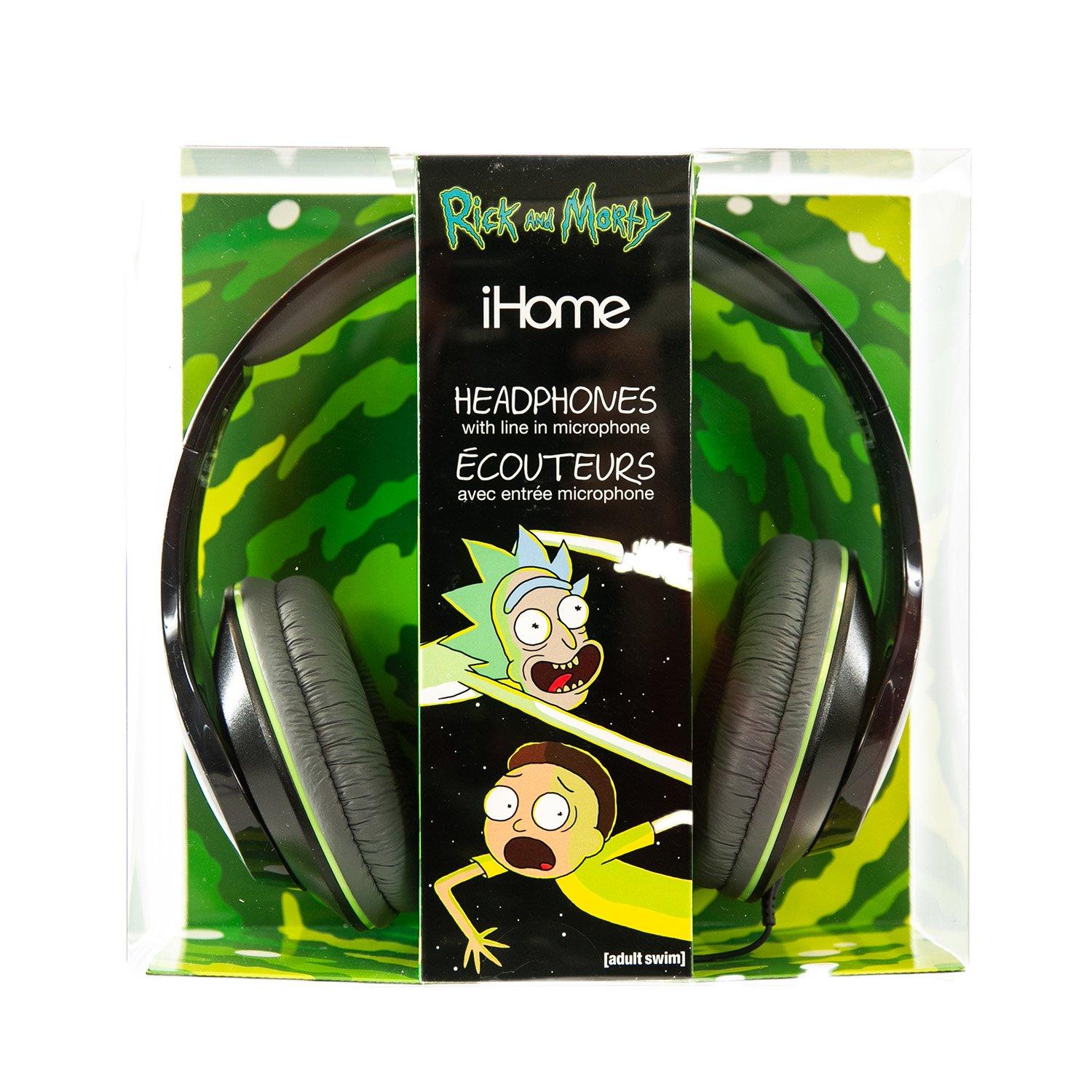 Rick and Morty Headphones GameStop