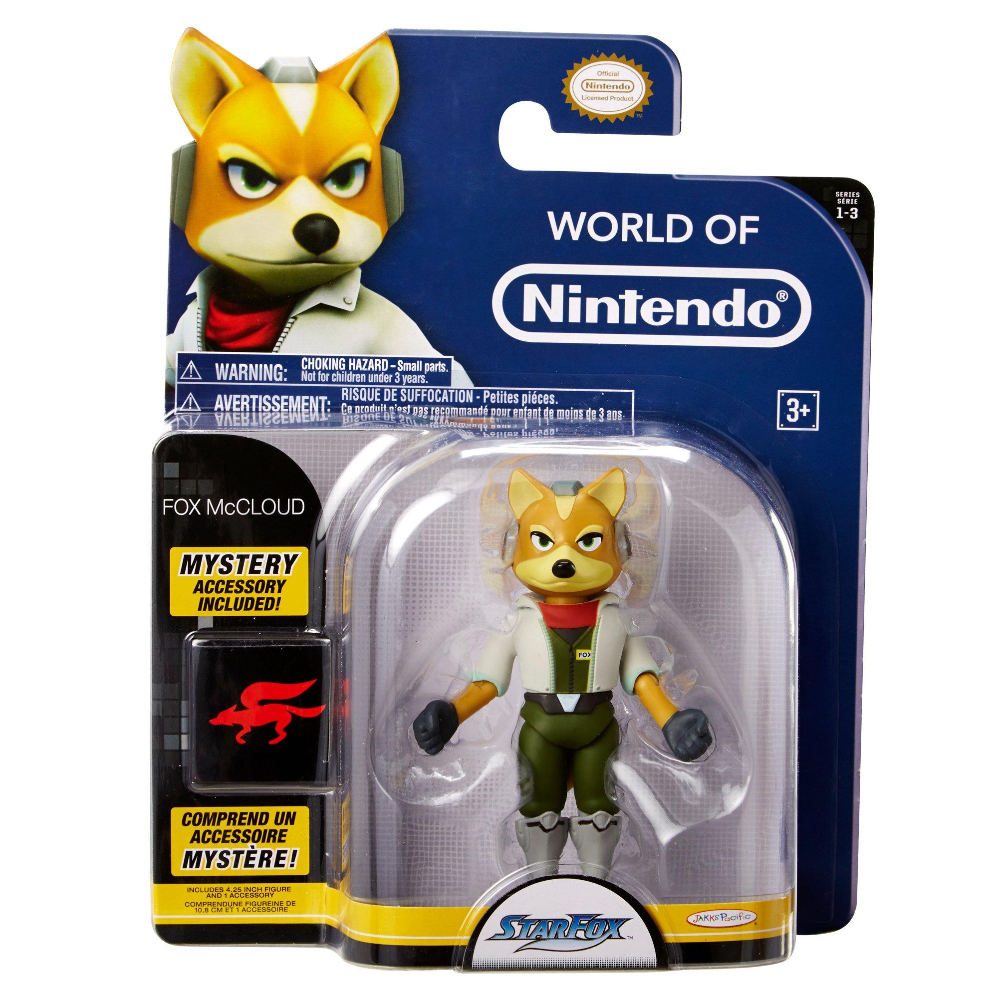 Star Fox Fox Mccloud World Of Nintendo Action Figure Gamestop