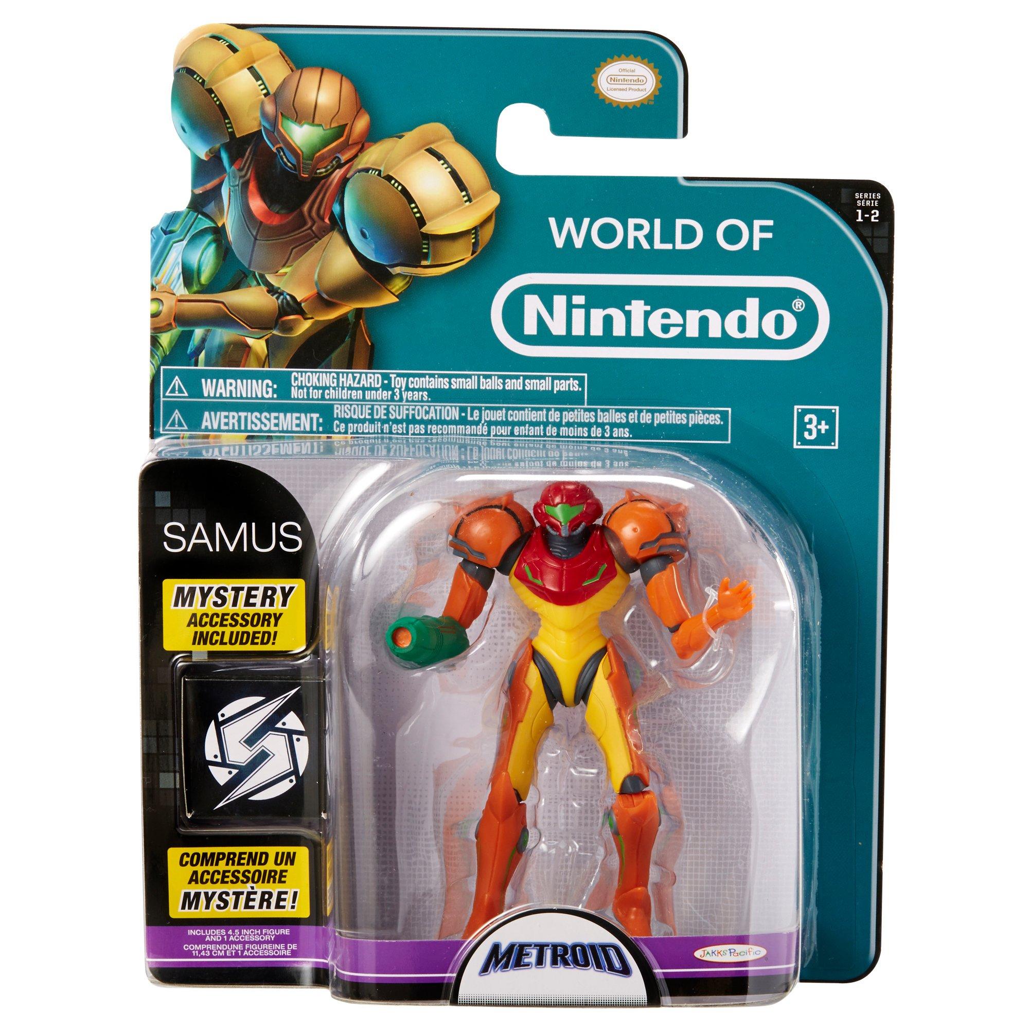 Metroid Samus World Of Nintendo Action Figure Gamestop