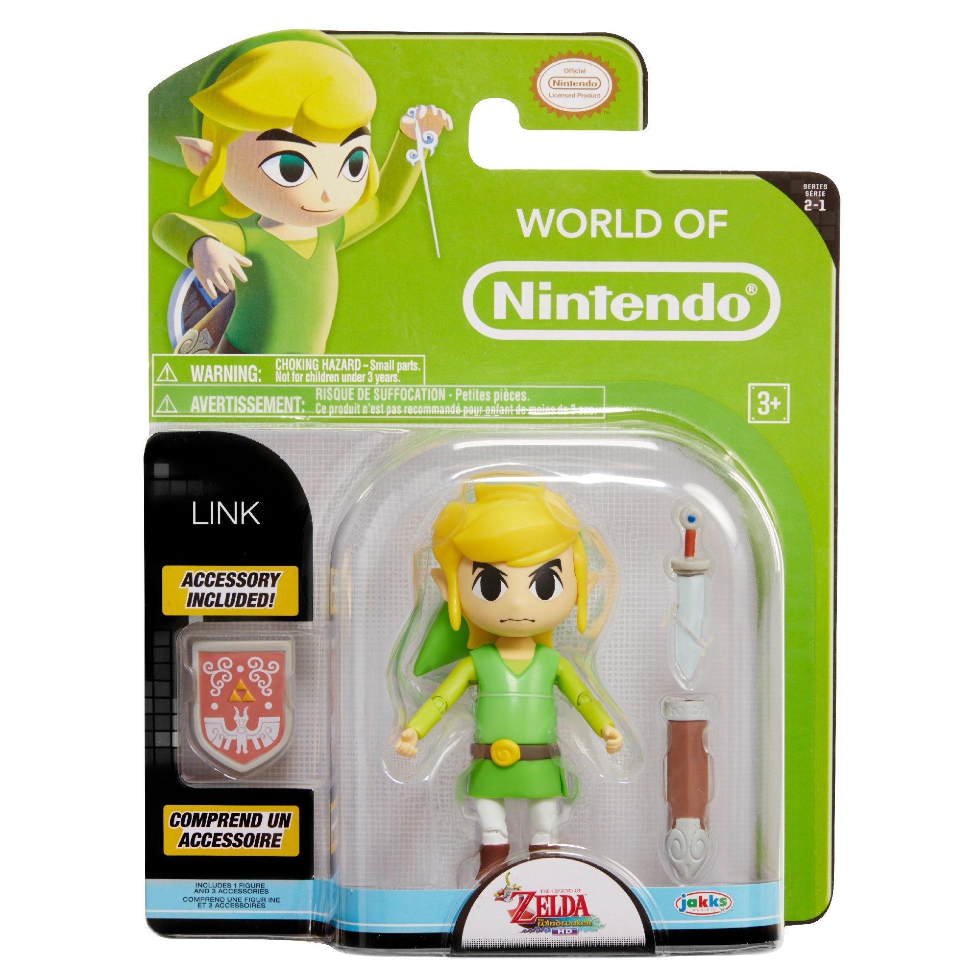 The Legend Of Zelda Wind Waker Link World Of Nintendo Action Figure Gamestop