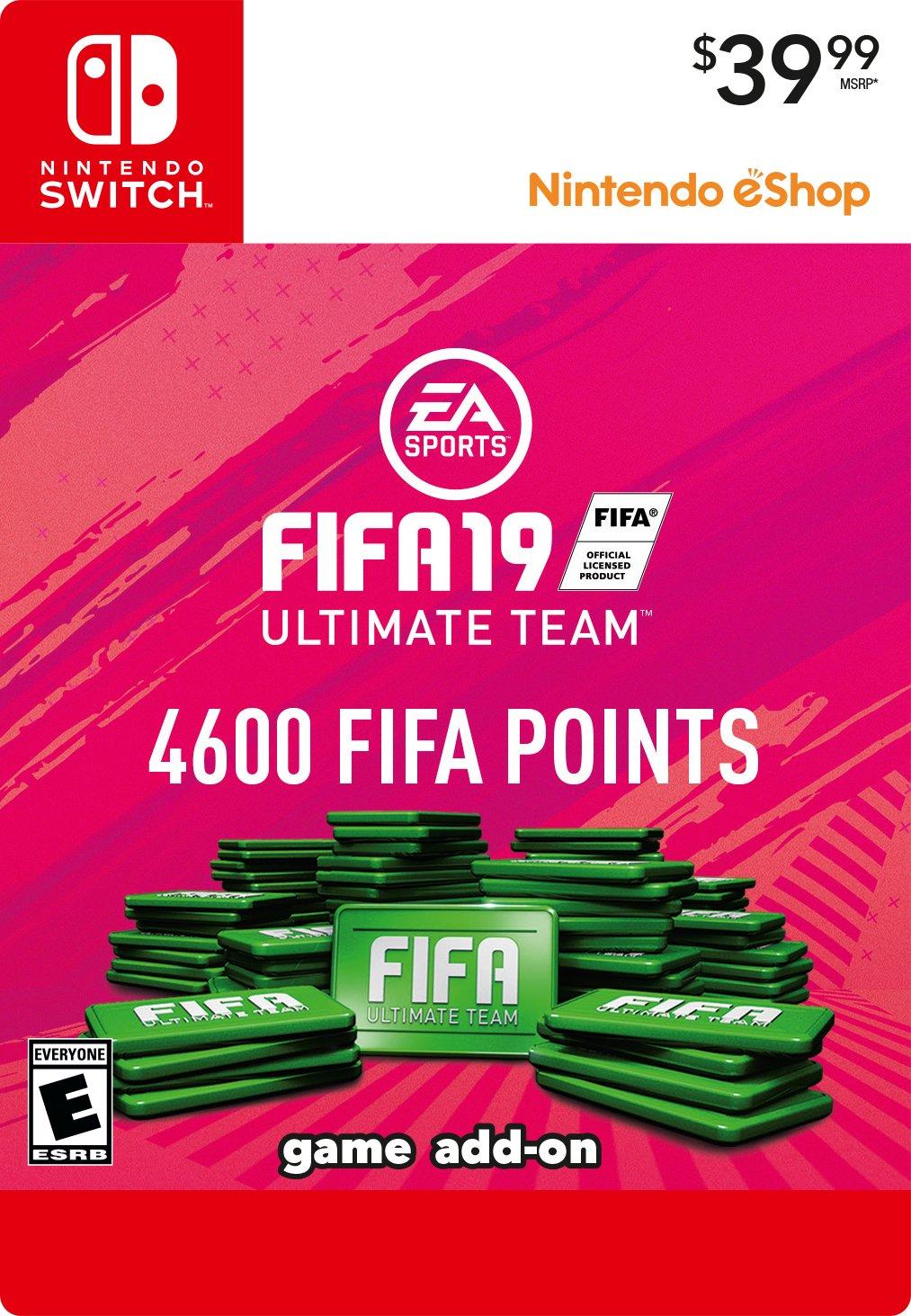 Fifa 19 4 600 Ultimate Team Points