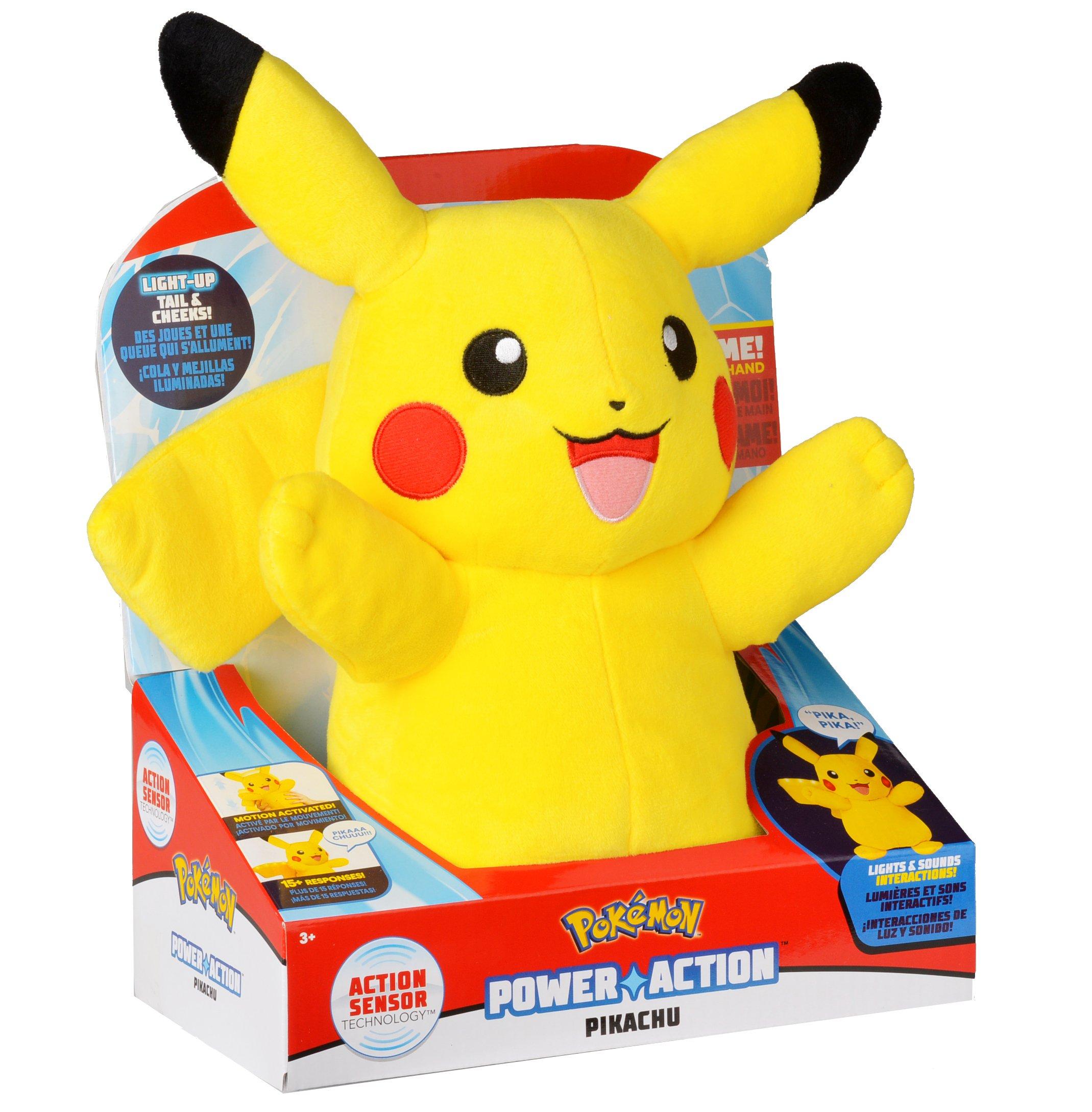 Pokemon Power Action Pikachu Plush Gamestop