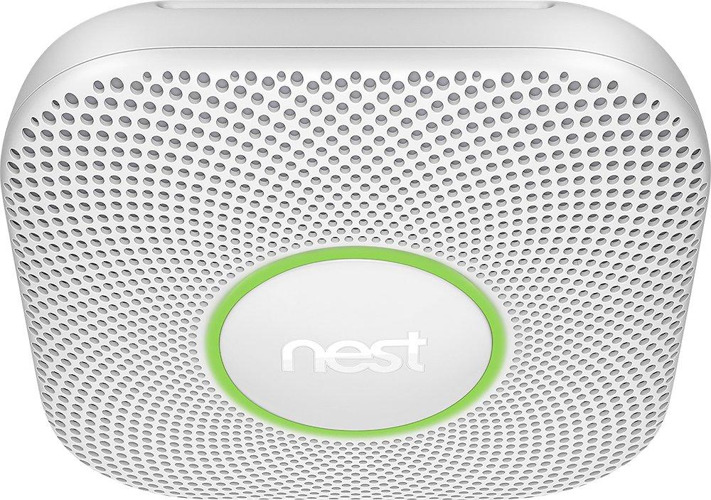 list item 2 of 8 Google Nest Protect Smoke and Carbon Monoxide Alarm Battery Powered 2nd Generation