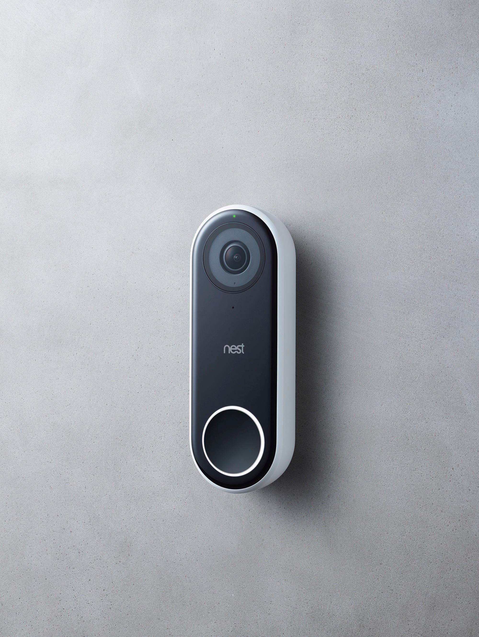 New Original Google Nest Hello Video Doorbell 6 month W/ Nest Aware Subscription 