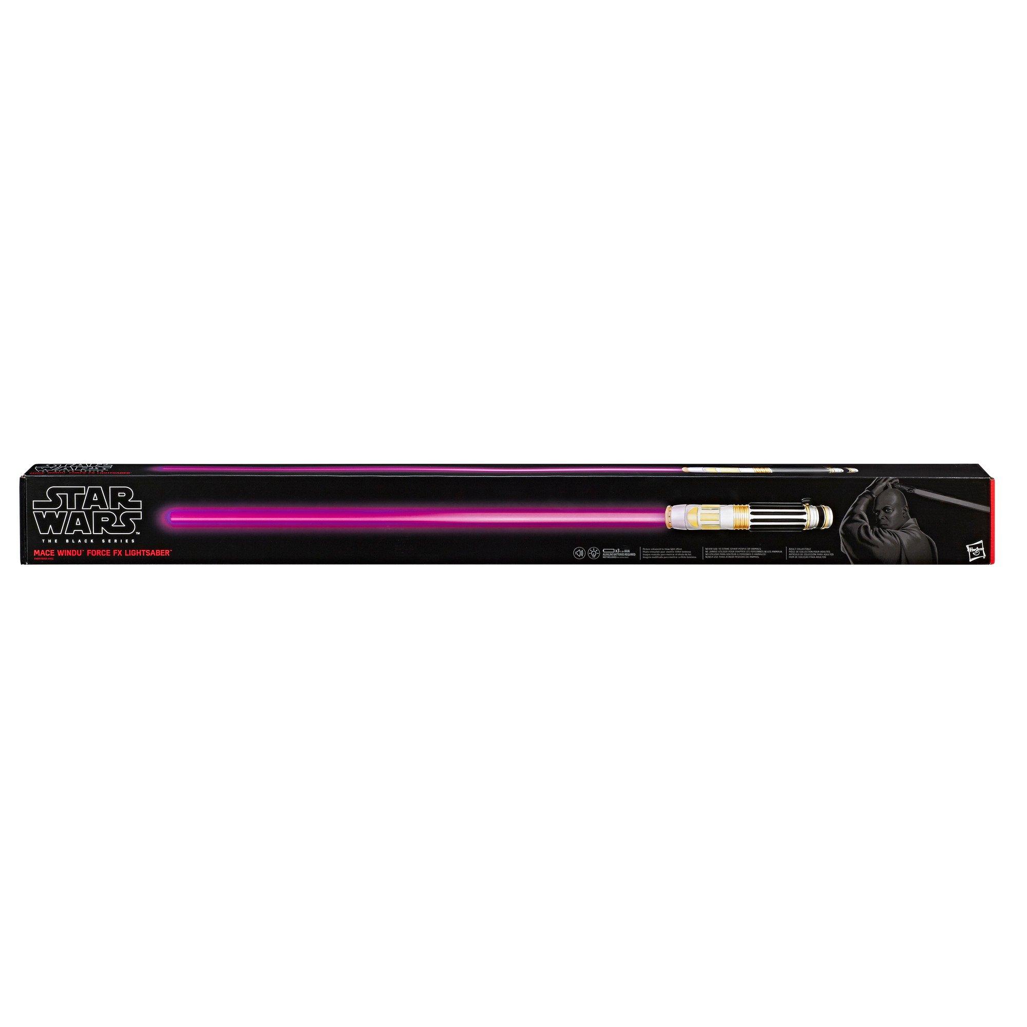 mace windu lightsaber toy