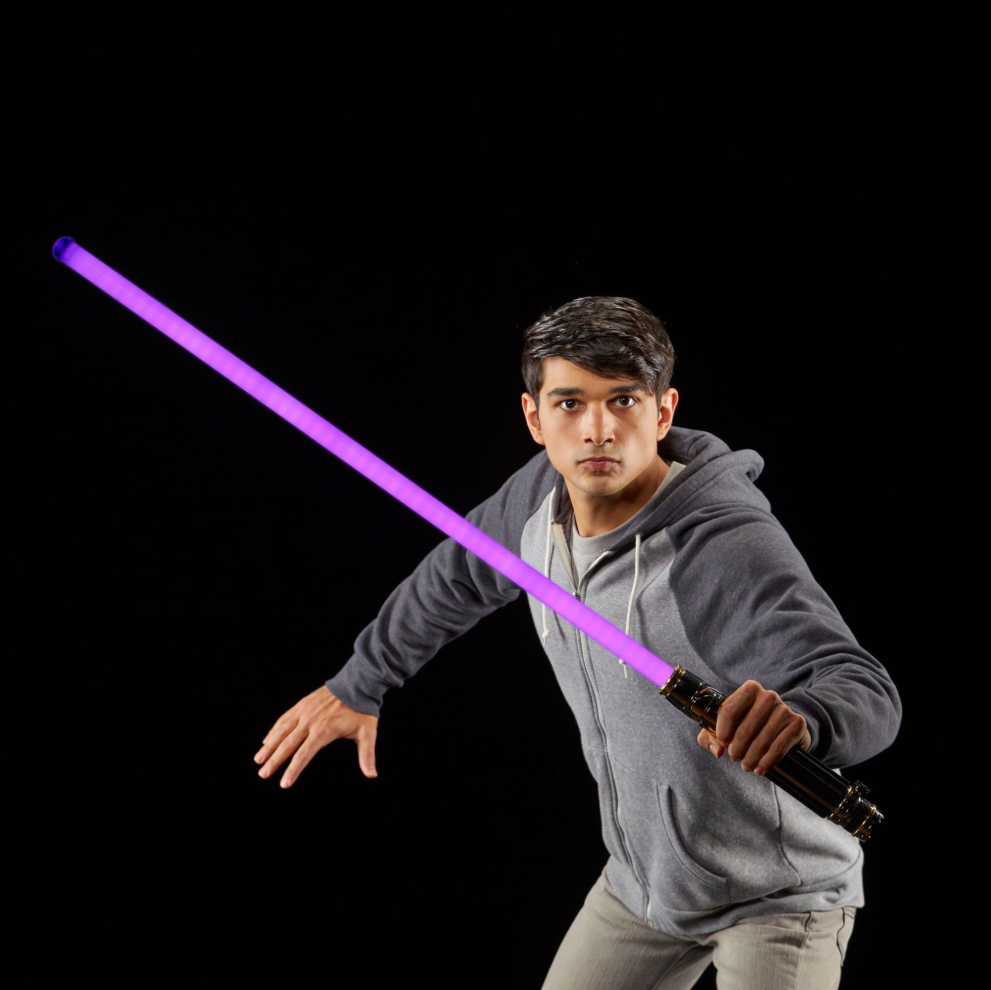 mace windu fx lightsaber hasbro