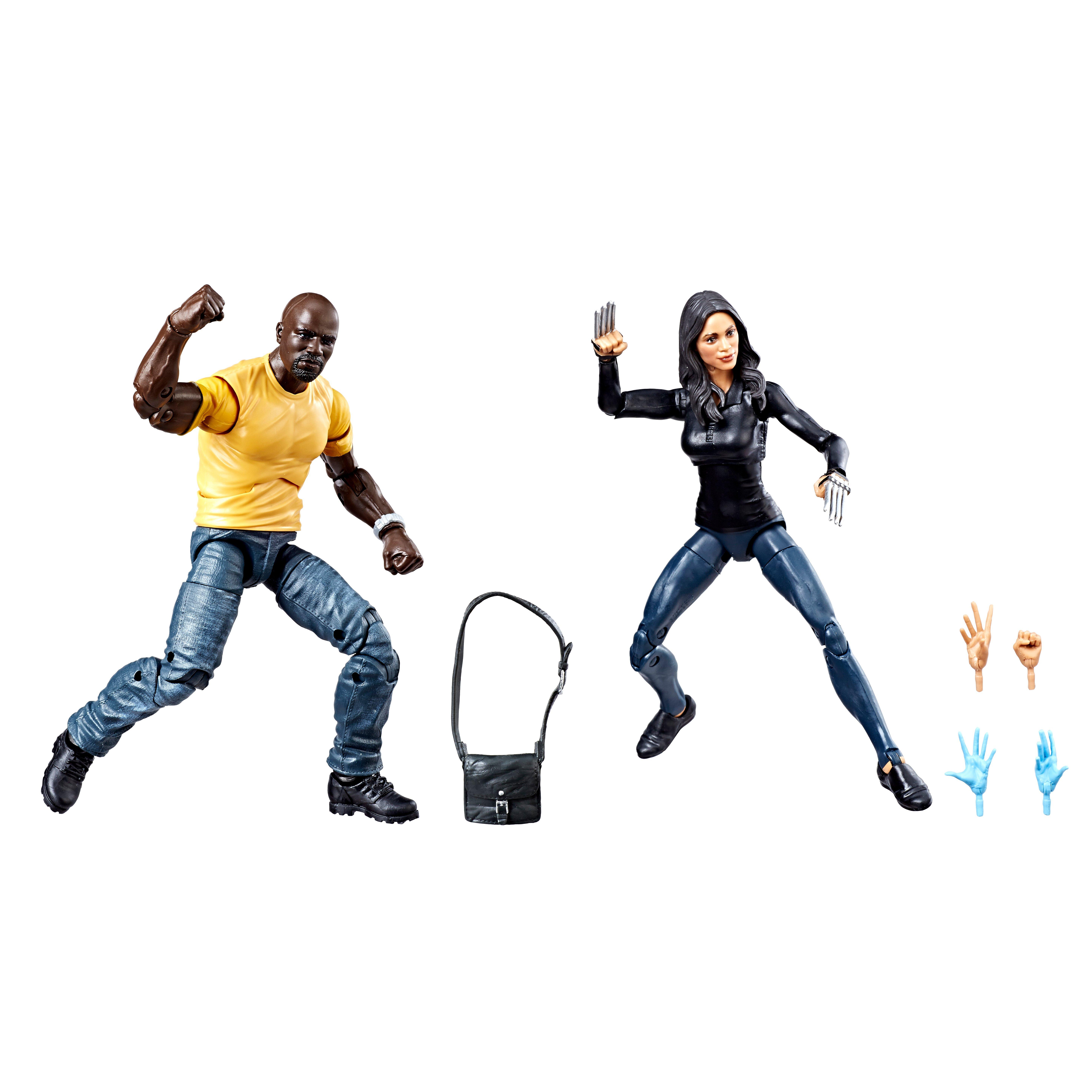 Hasbro Marvel Legends Series Luke Cage and Claire Temple 2 Pack 6-in Action Figure