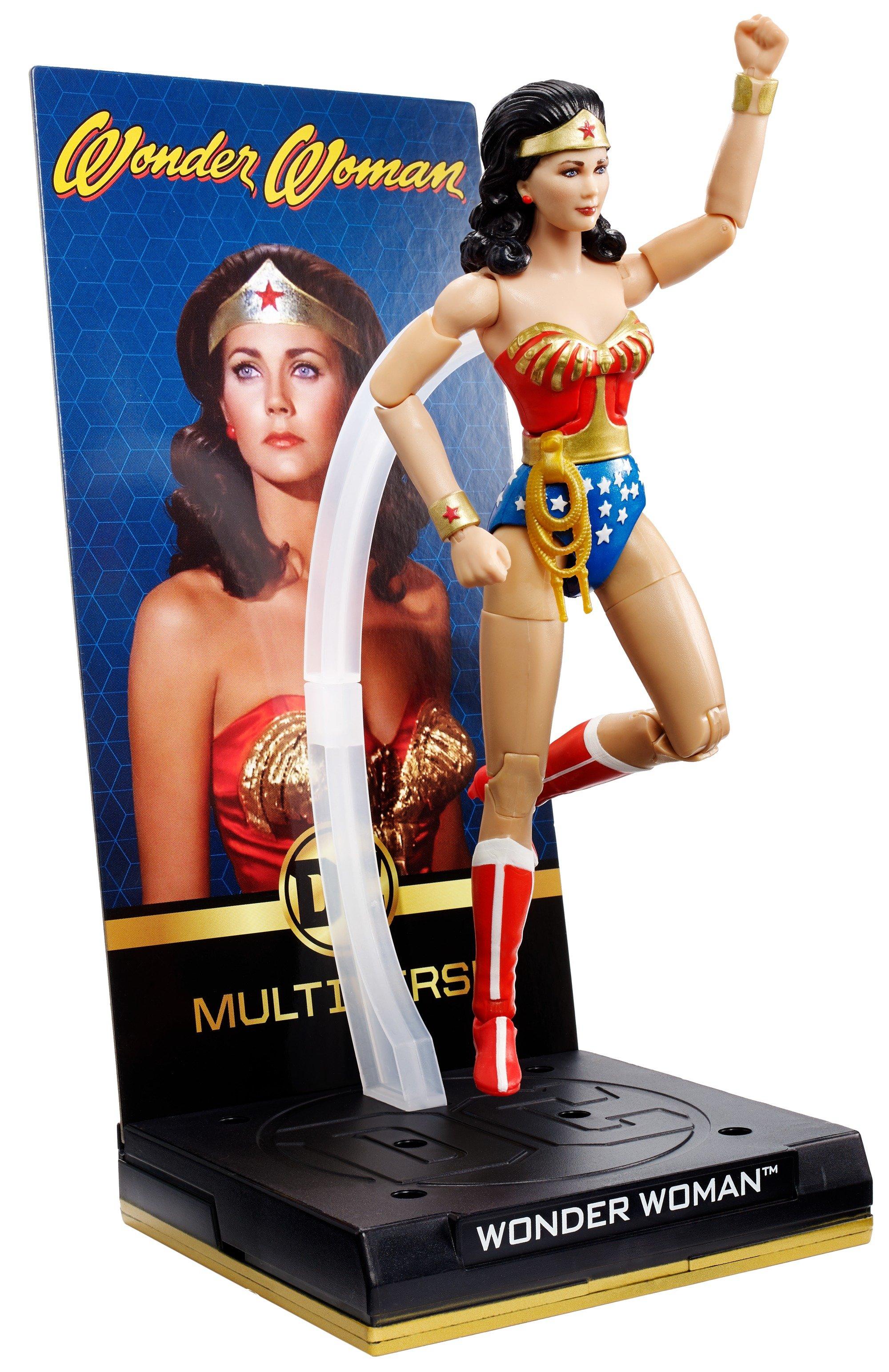 dc multiverse lynda carter wonder woman signature collection action figure